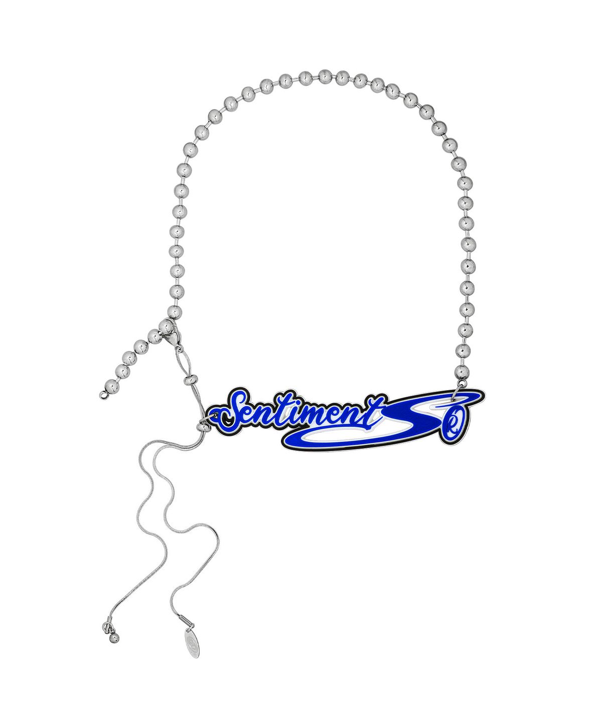 센티멍(SENTIMENTS) NO.533 [BLUE] NECKLACE