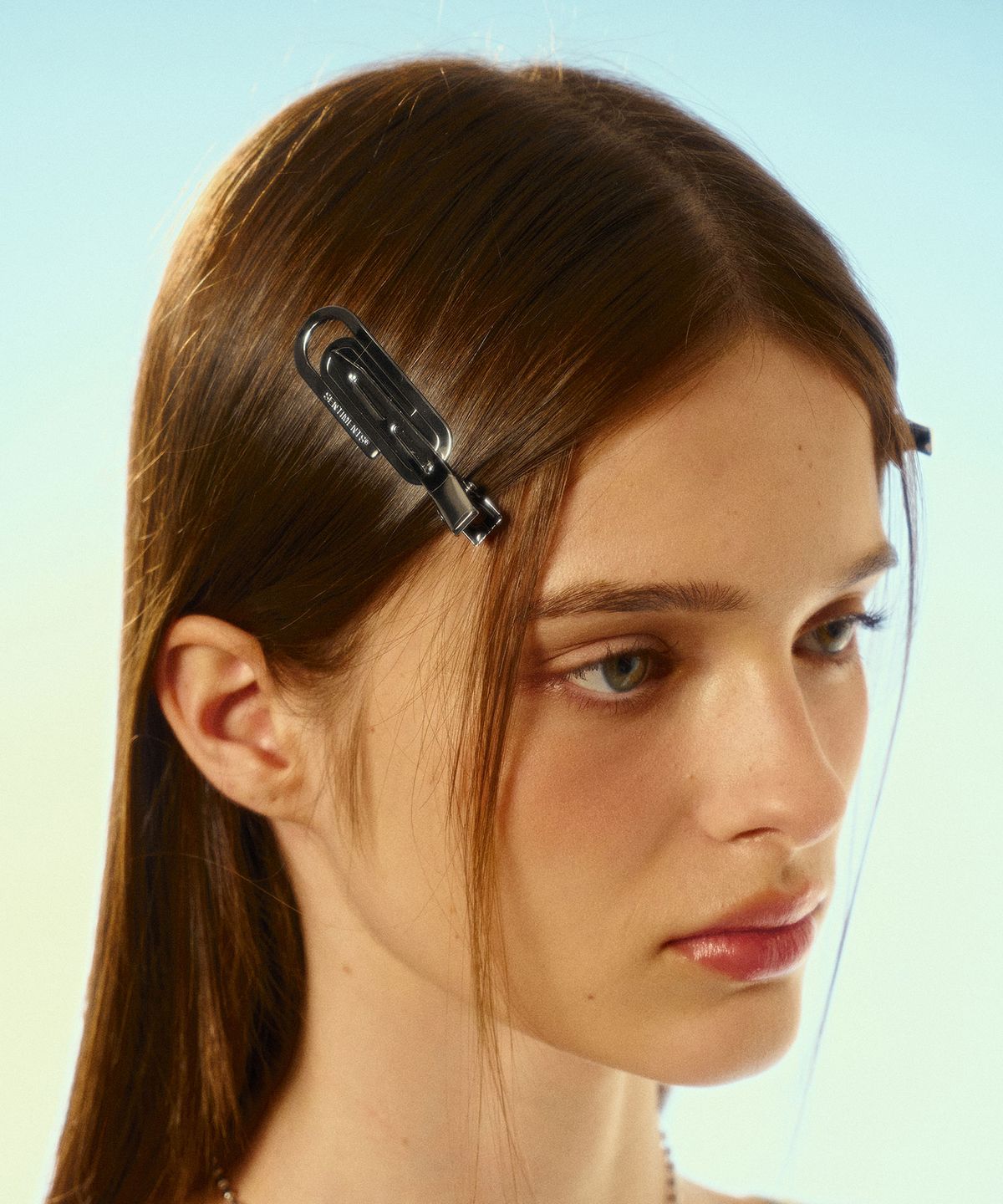 센티멍(SENTIMENTS) NO.545 [BLACK] SURFBOARD CLIP HAIR PIN