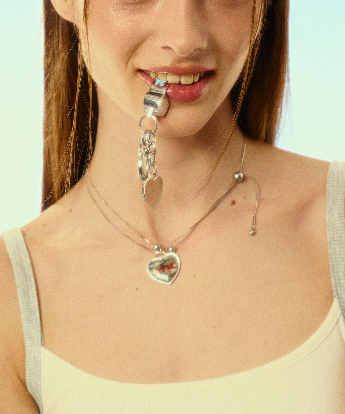 센티멍(SENTIMENTS) NO.551 [RED] SOLDIER HEART NECKLACE