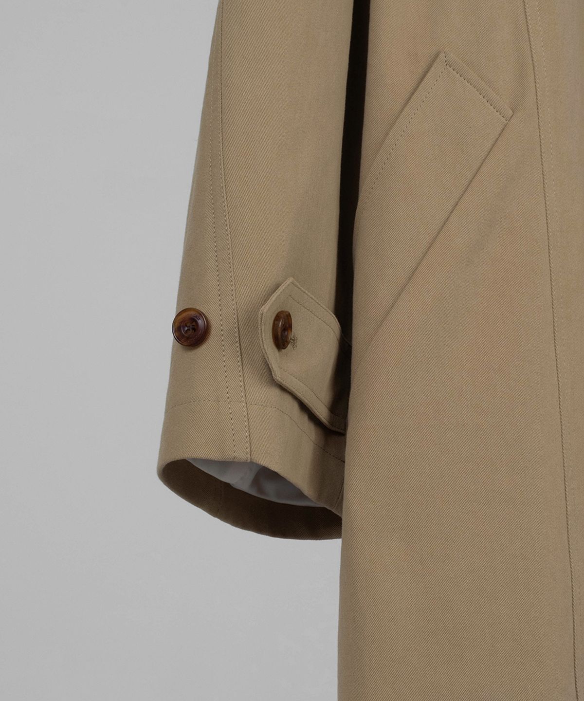 오버듀플레어(OVERDUEFLAIR) COTTON OVERSIZED TRENCH COAT