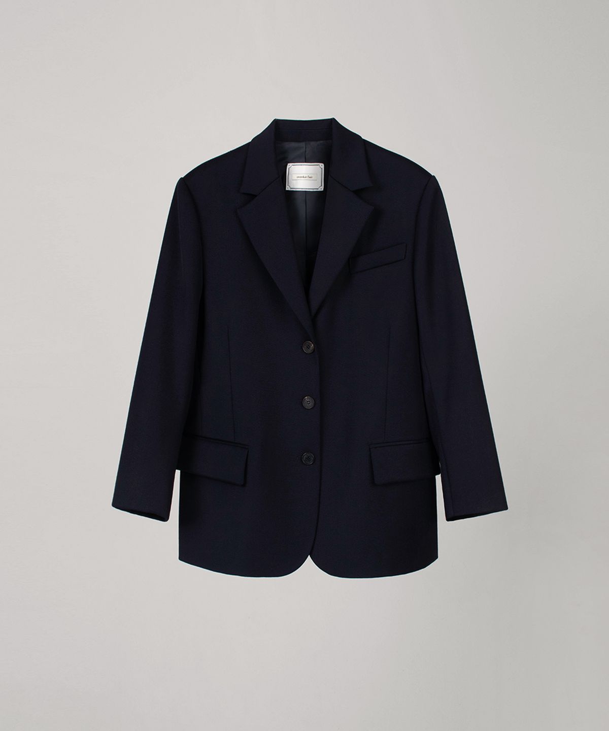 오버듀플레어(OVERDUEFLAIR) WOOL SINGLE JACKET