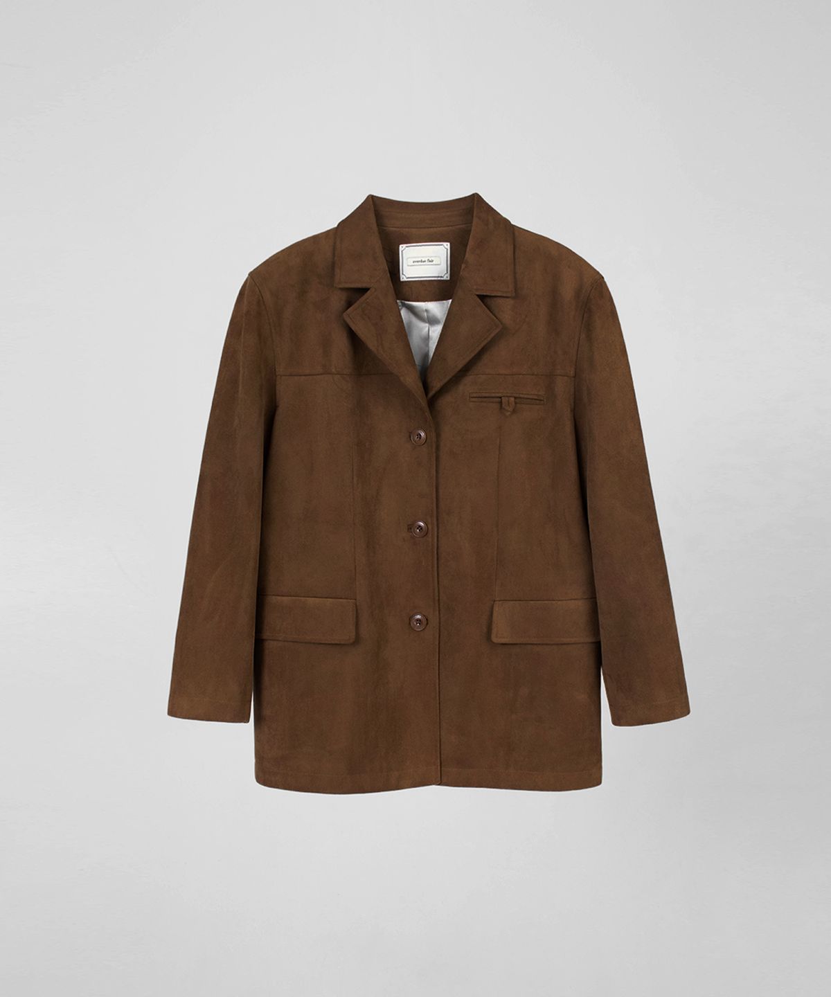 오버듀플레어(OVERDUEFLAIR) CLASSIC SUEDE JACKET_CAMEL