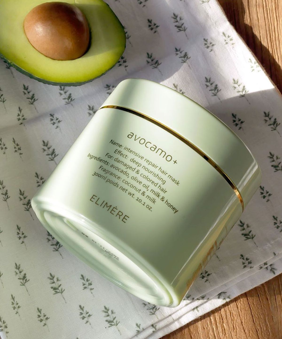 엘리메르(ELIMERE) 아보카모 극손상 헤어팩 헤어트리트먼트 300ml