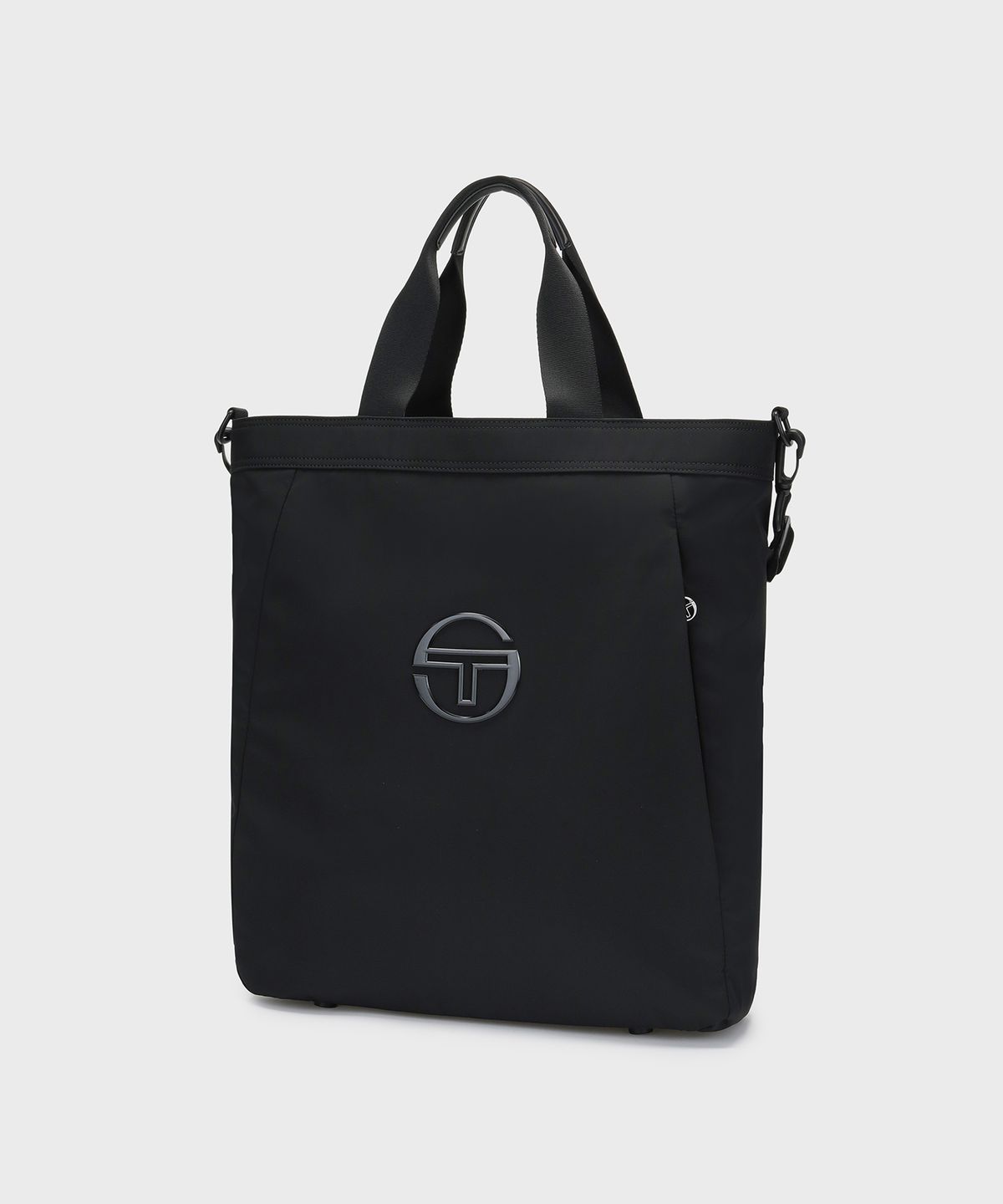 세르지오 타키니(SERGIO TACCHINI) U 에센셜 스퀘어 토트백 (Black)