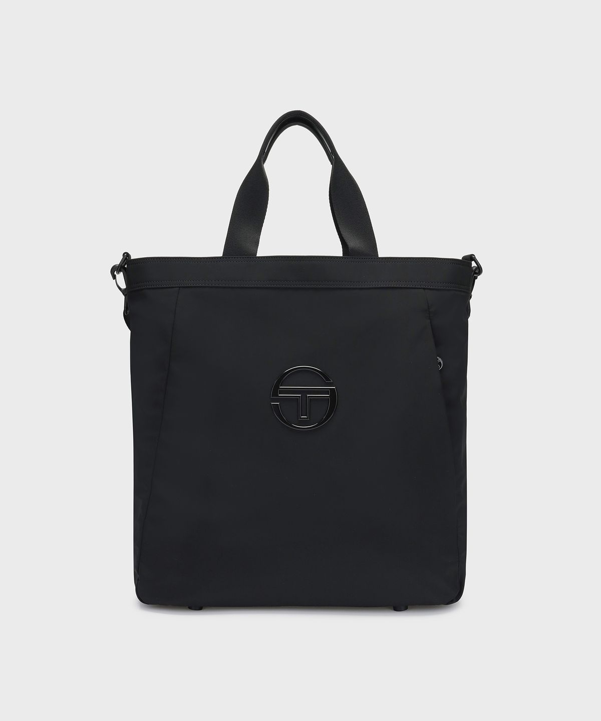 세르지오 타키니(SERGIO TACCHINI) U 에센셜 스퀘어 토트백 (Black)