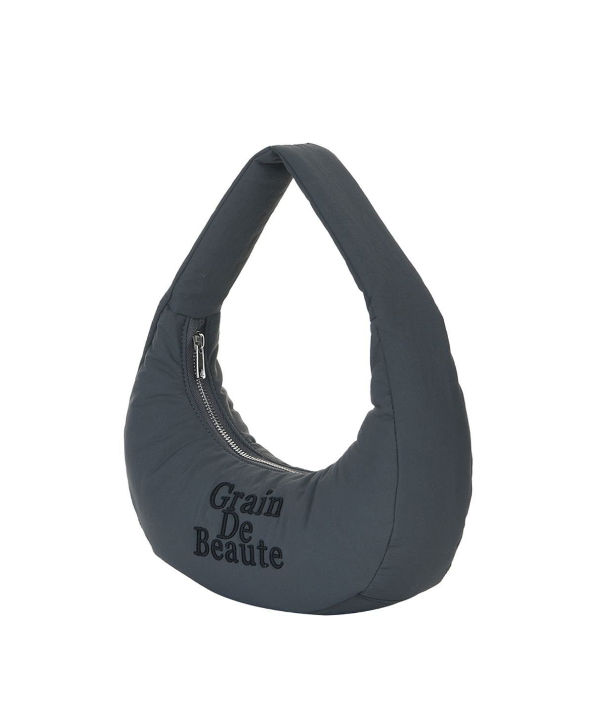 그랭드보떼(GRAIN DE BEAUTE) BORSA HOBO S [CHARCOAL]
