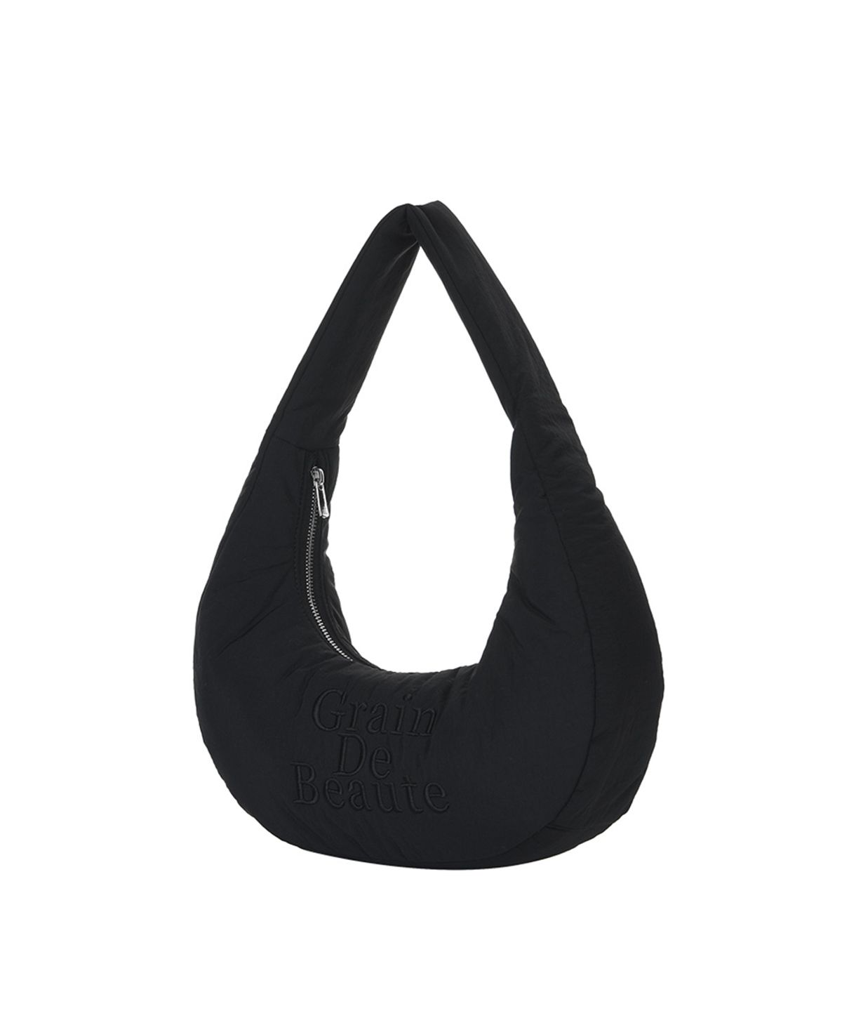 그랭드보떼(GRAIN DE BEAUTE) BORSA HOBO S [BLACK]