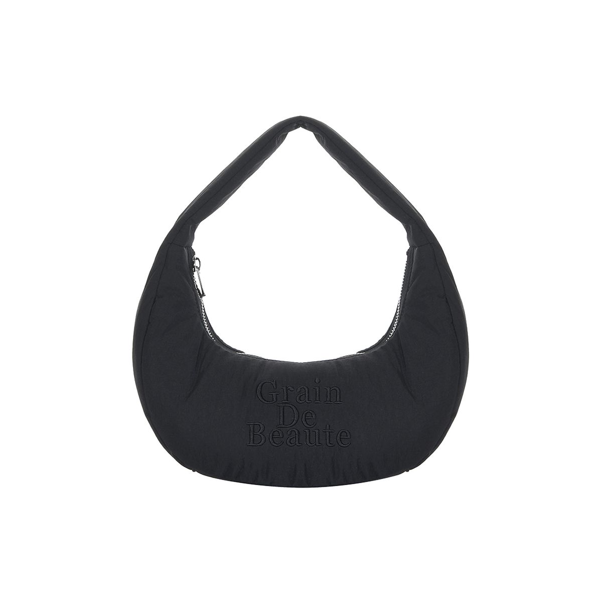 그랭드보떼(GRAIN DE BEAUTE) BORSA HOBO M [BLACK]