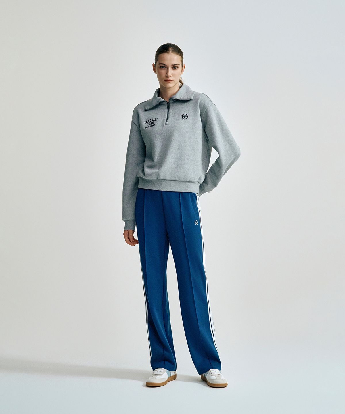 세르지오 타키니(SERGIO TACCHINI) W 고트 다마린도 트랙 팬츠 (Navy)