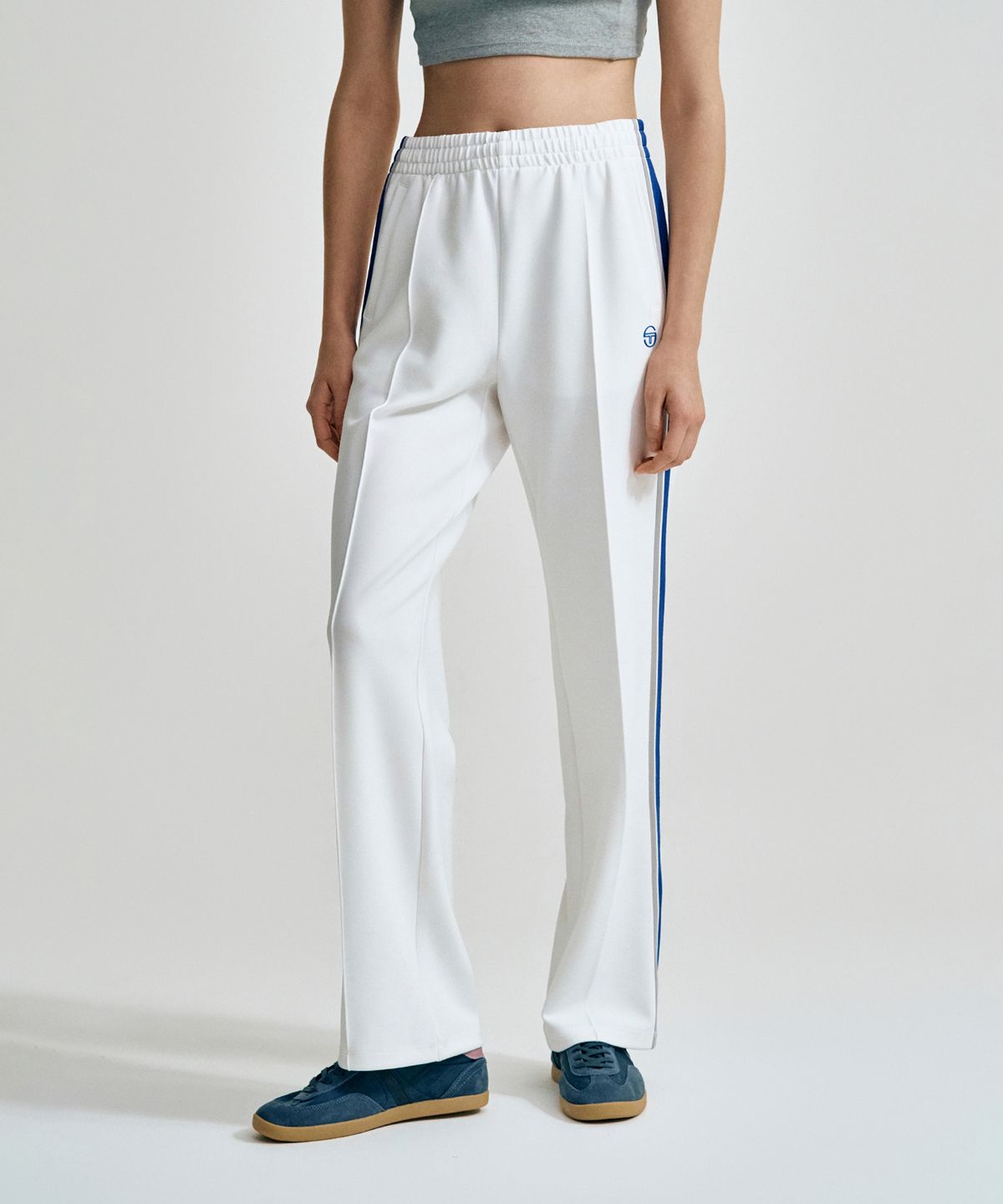 세르지오 타키니(SERGIO TACCHINI) W 고트 다마린도 트랙 팬츠 (White)