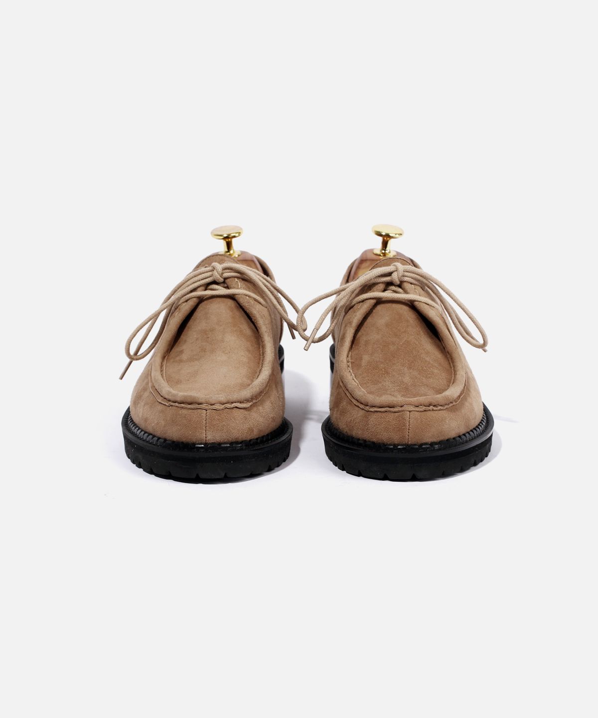 커스텀무드(CUSTOMMOOD) 리차드 스웨이드 티롤리안 더비슈즈(olive khaki)