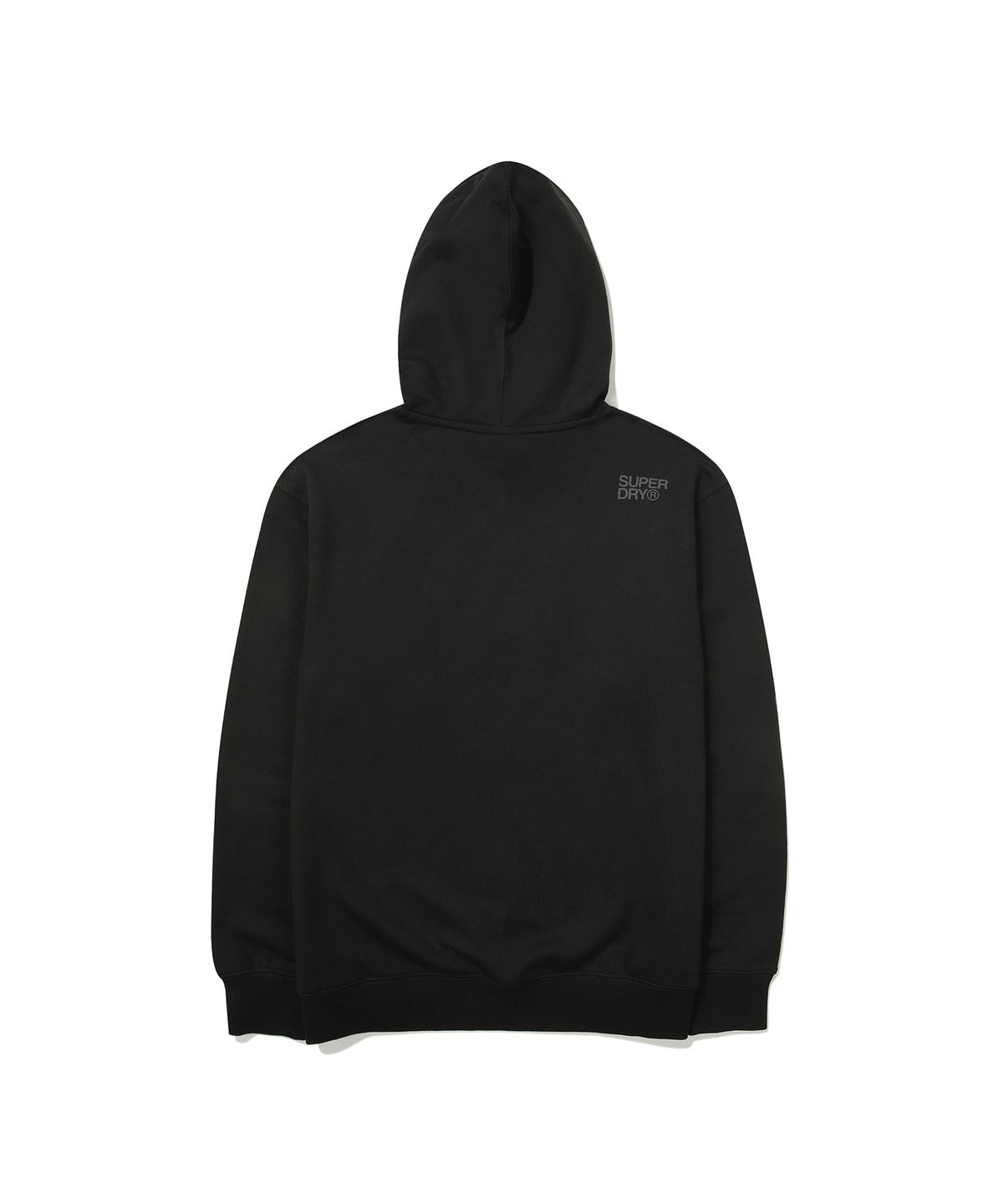 슈퍼드라이(SUPERDRY) 코어 빅 로고 후드티셔츠 블랙