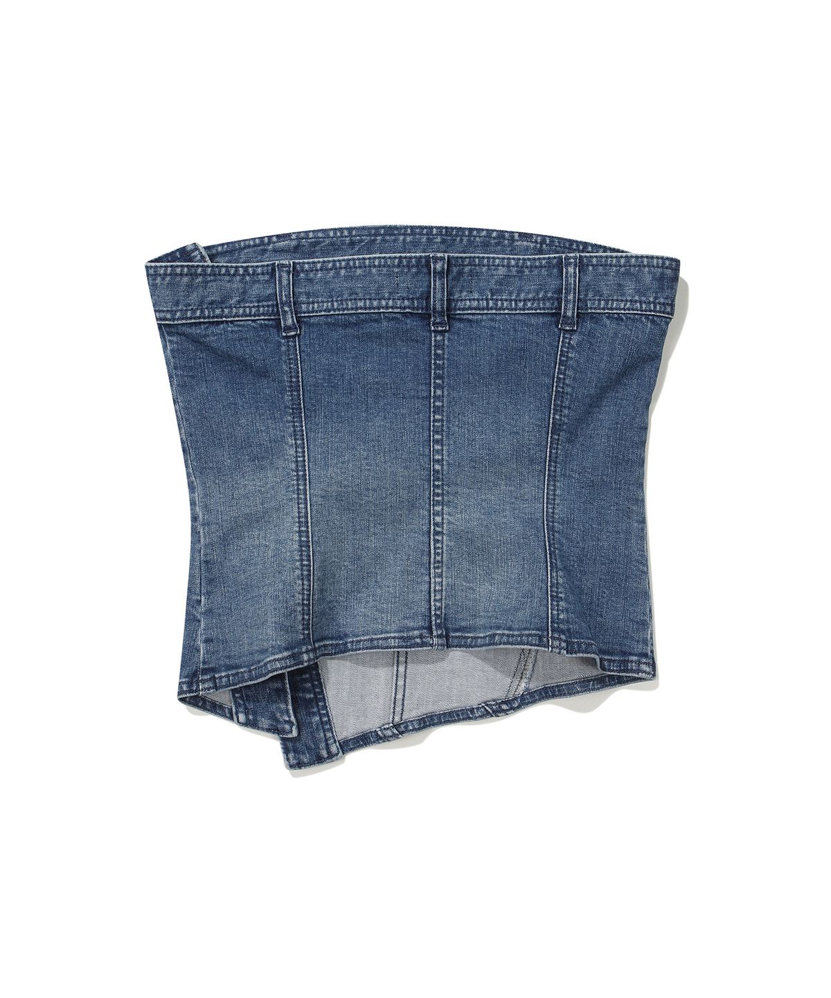 슈퍼드라이(SUPERDRY) W 브리티쉬 데님 뷔스티에 인디고