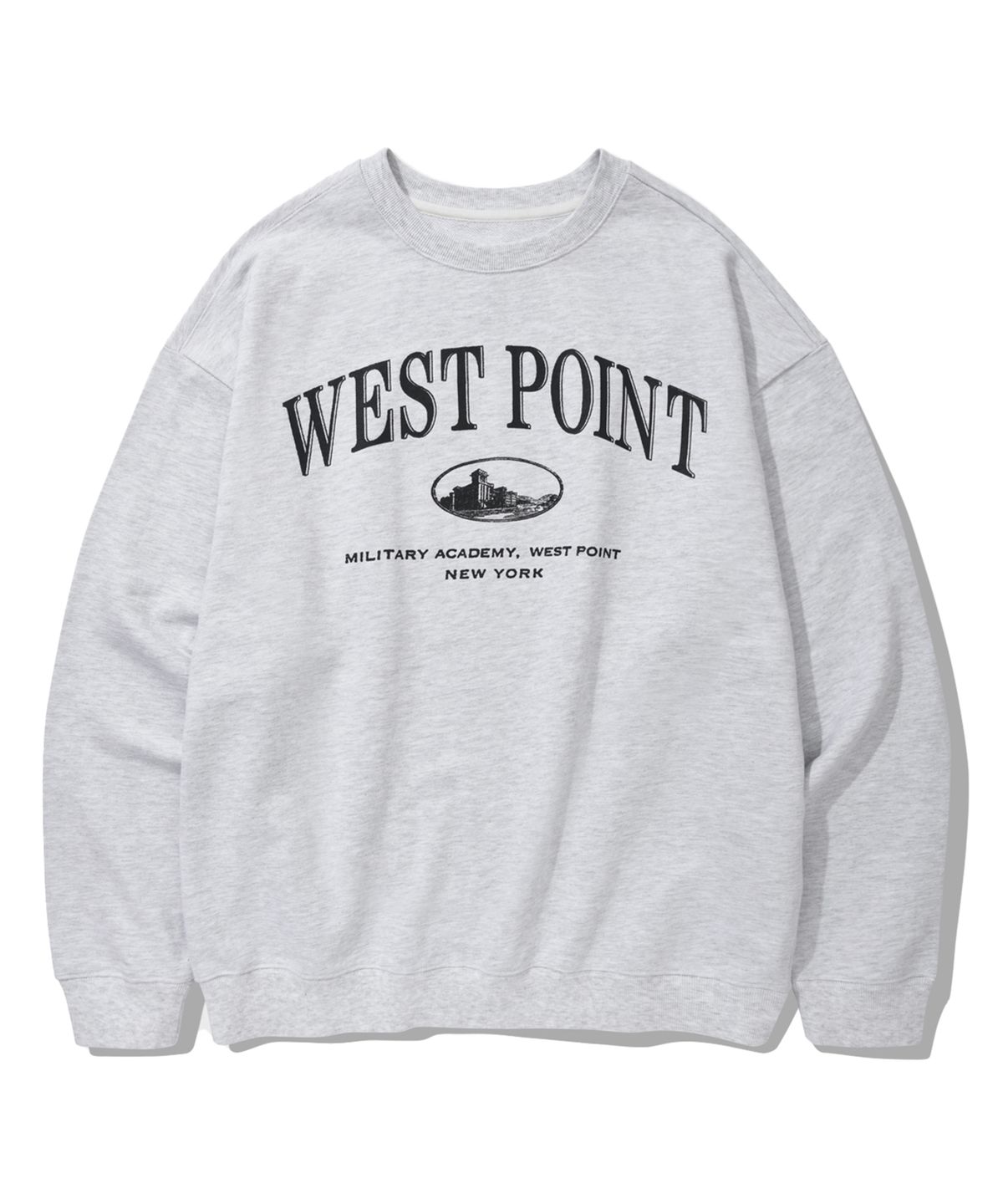 카네이테이(KANEITEI) WEST POINT ARCH CREWNECK (BROWN)