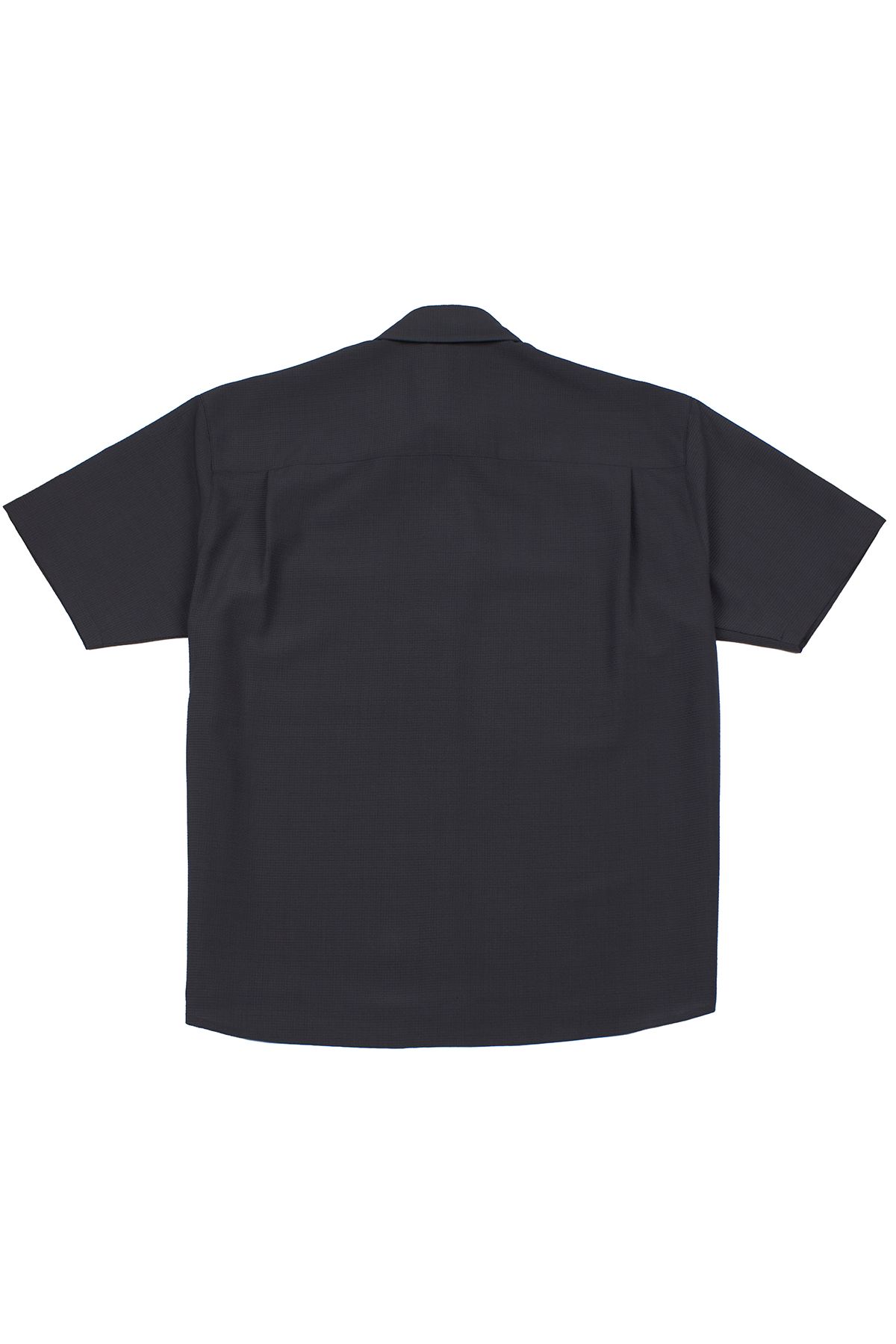 유수도시(YUSOODOSI) 2 flower riveted Half shirts (khaki grey)