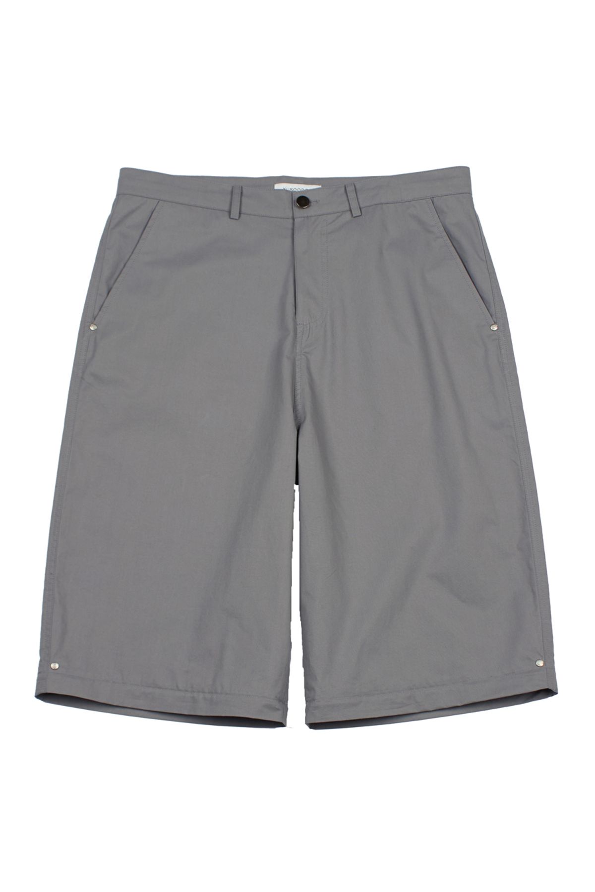 유수도시(YUSOODOSI) 3-way Convertible Cotton Pants (Cement)