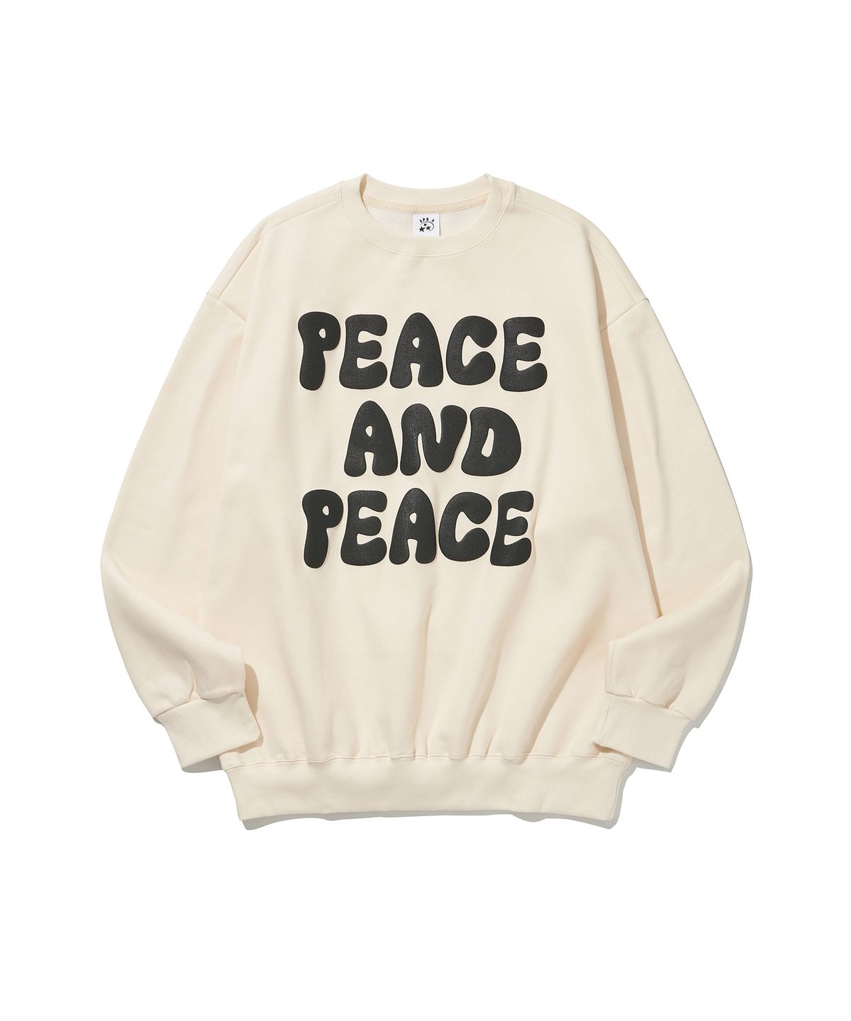 에노시(ENOSI) PEACE AND PEACE SWEATSHIRTS [2Color]