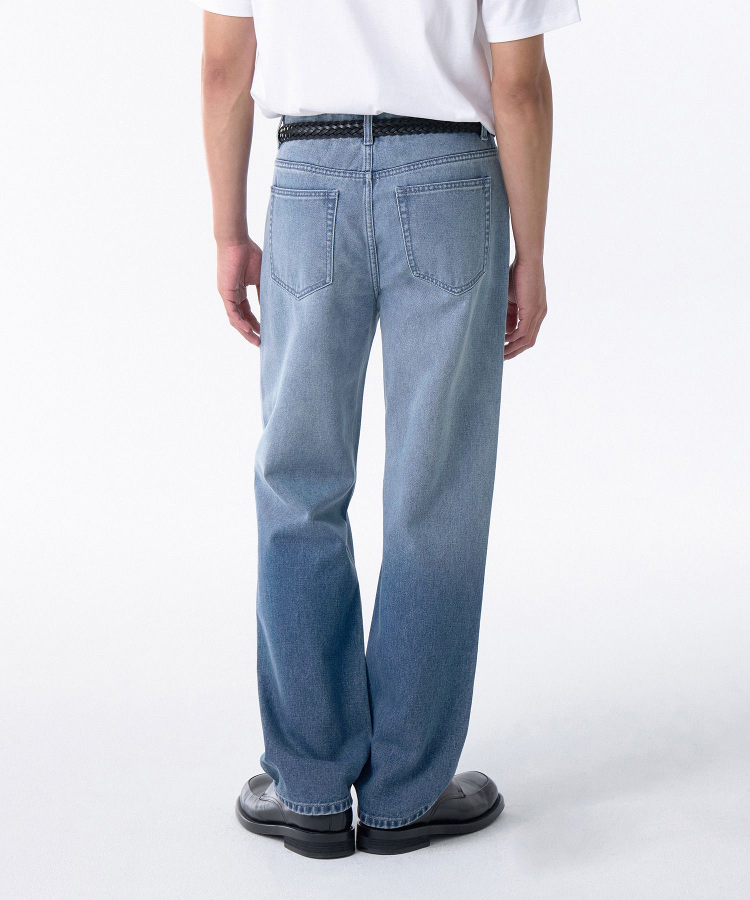 ★MUSINSA STANDARD★ Straight Gradient Denim Pants Light Ind MUSINSA | MUSINSA STANDARD Straight Gradient Denim Pants