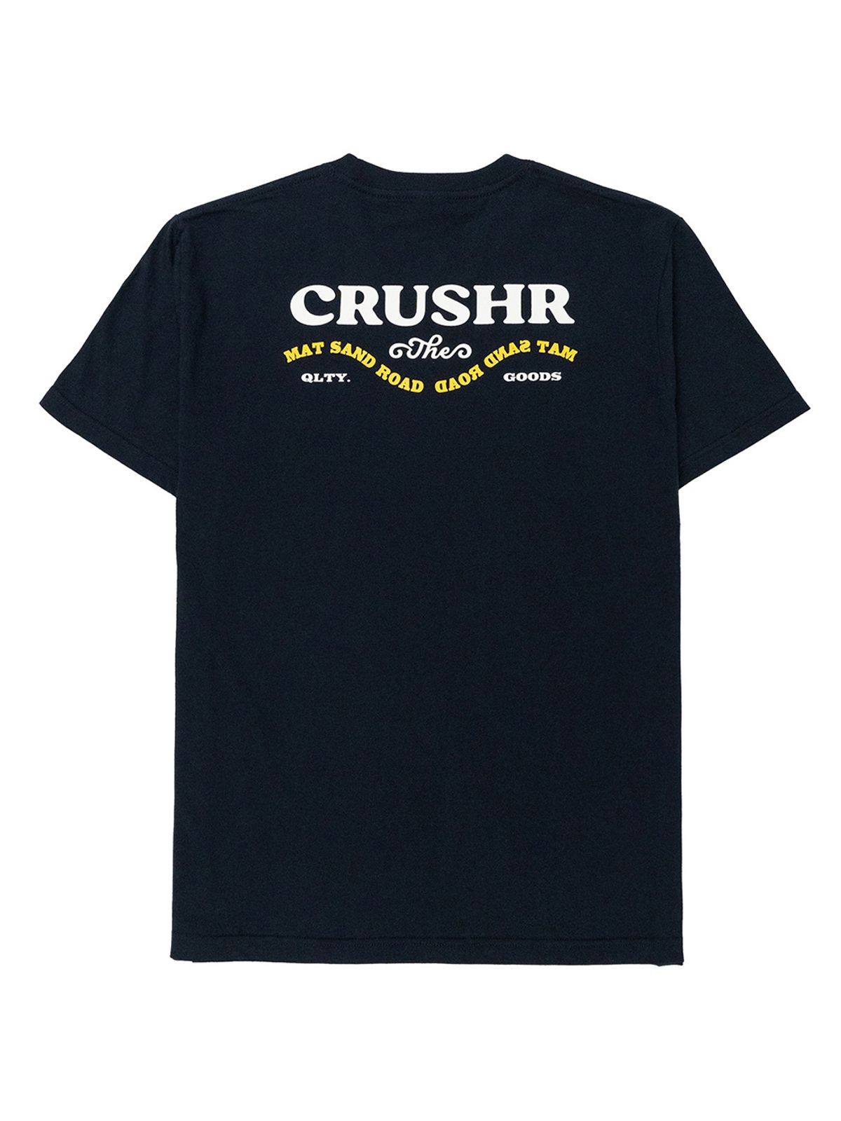 크러셔(CRUSHR) THE CRUSHR T-SHIRTS - NAVY