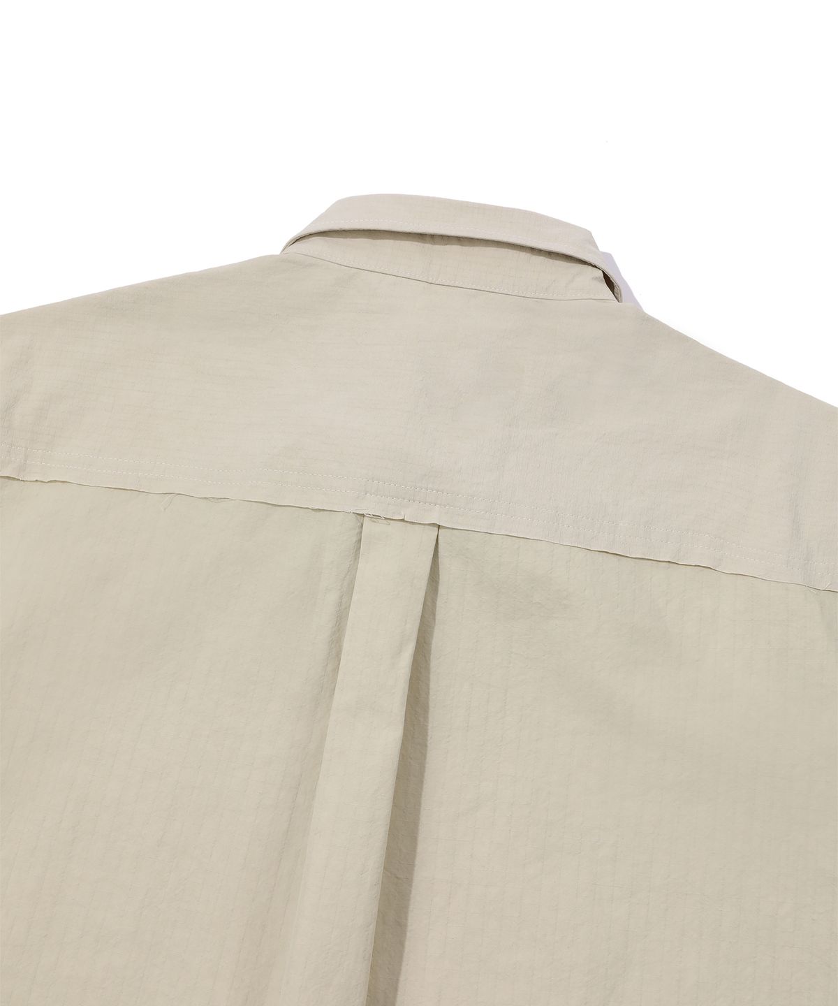 에피소드 언타이틀(EPISODE UNTITLED) MATCH CHECK POCKET HALF SLEEVES SHIRTS_BEIGE