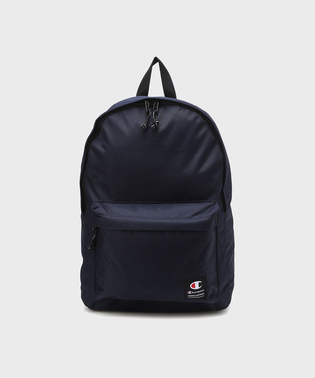 챔피온(CHAMPION) 로고 패치 백팩 Normal Navy