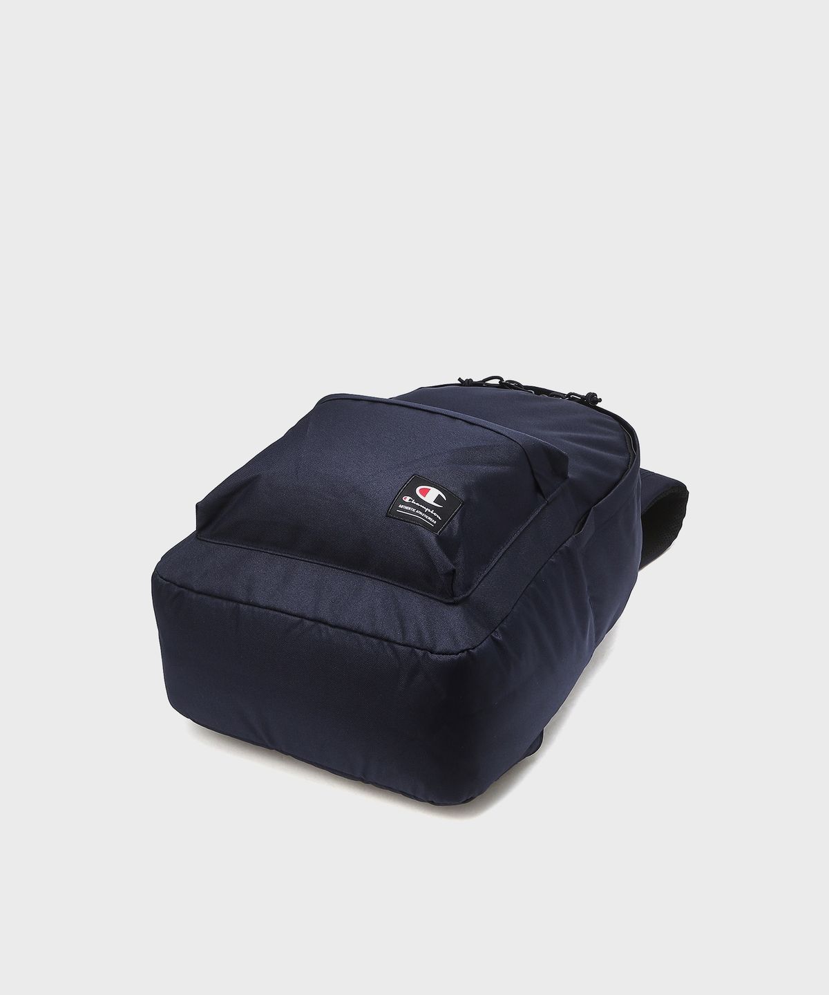 챔피온(CHAMPION) 로고 패치 백팩 Normal Navy