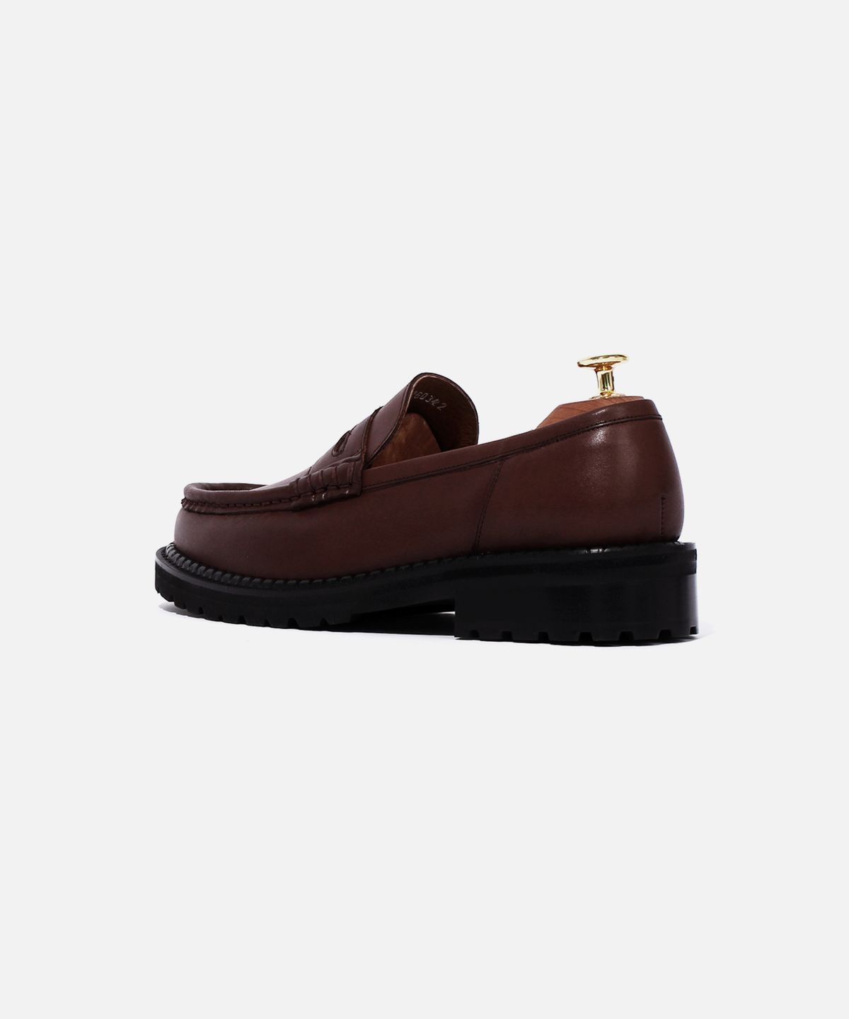 커스텀무드(CUSTOMMOOD) 리차드 소가죽 페니로퍼(vintage oil brown)
