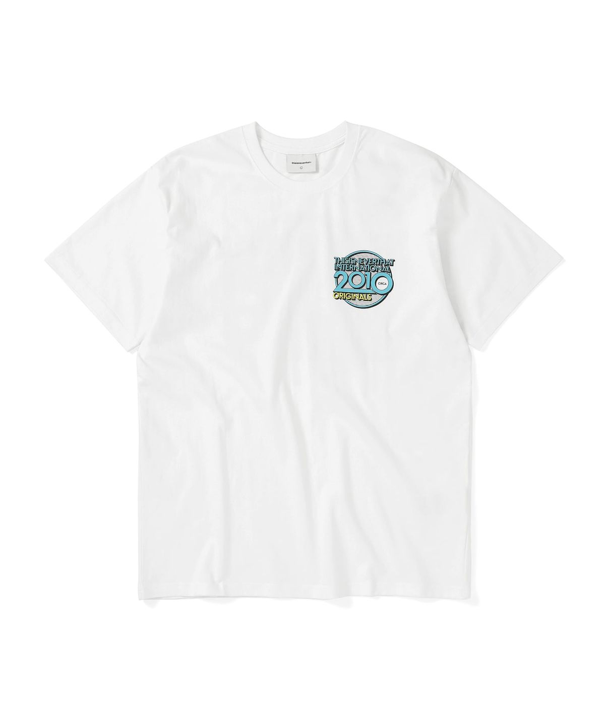 디스이즈네버댓(THISISNEVERTHAT) 2010 Originals Tee White