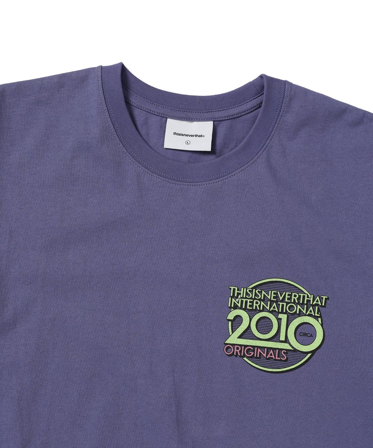 디스이즈네버댓(THISISNEVERTHAT) 2010 Originals Tee Violet