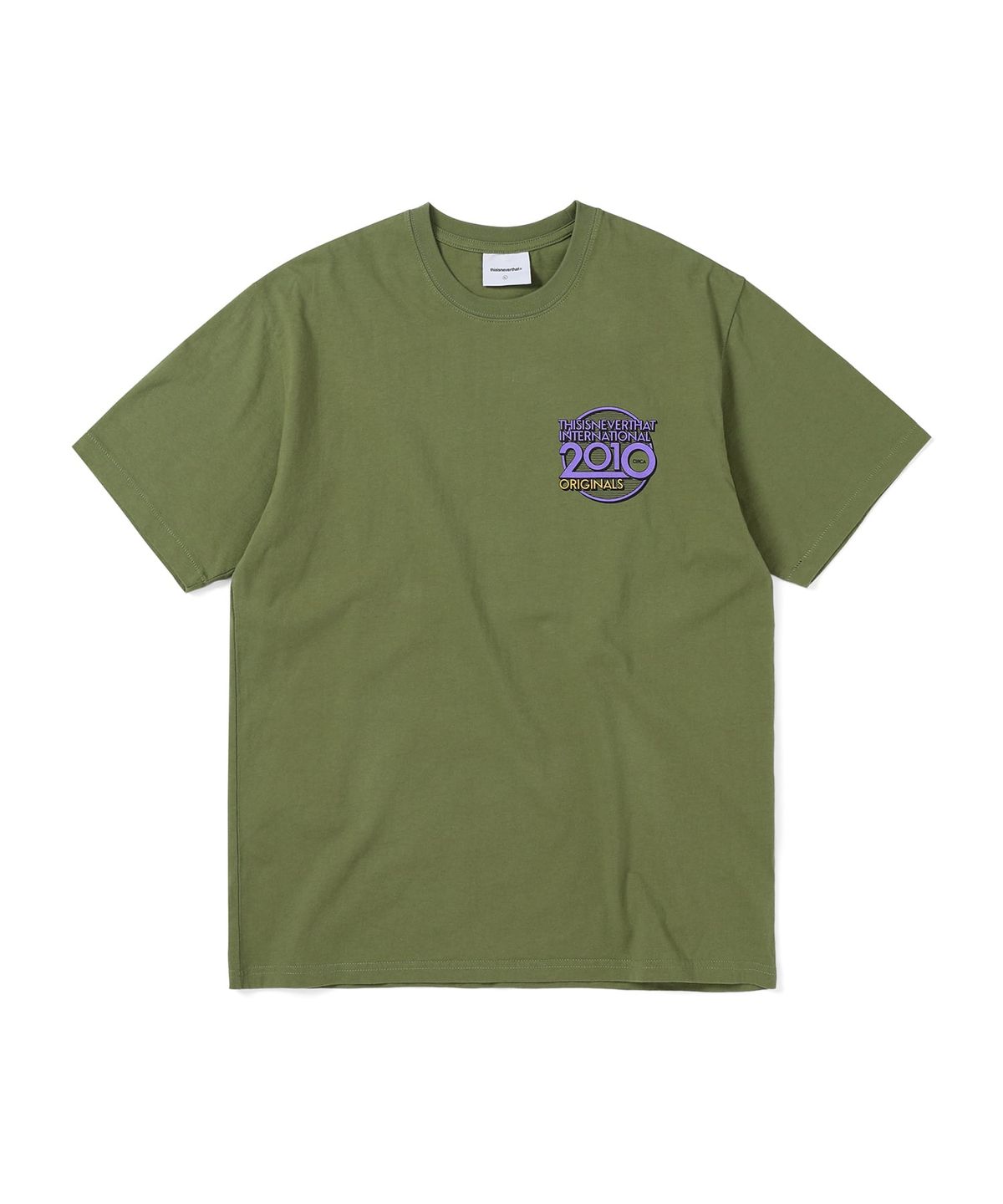 디스이즈네버댓(THISISNEVERTHAT) 2010 Originals Tee Moss Green