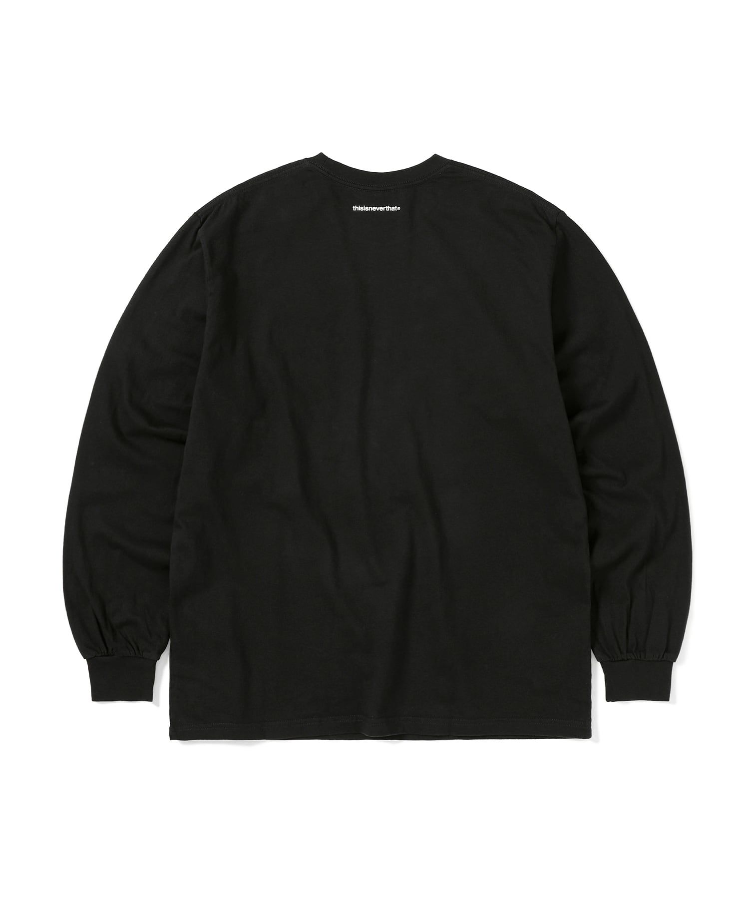 MUSINSA | thisisneverthat® (SS24) T-Logo L/S Tee - Black