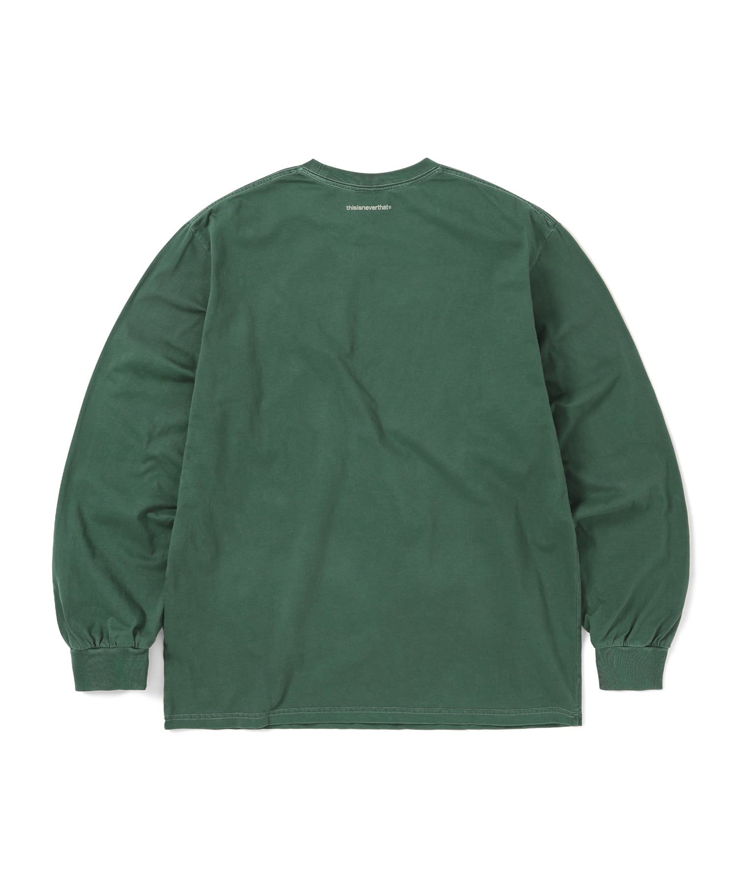 MUSINSA | thisisneverthat® T-Logo L/S Tee - Blue Green