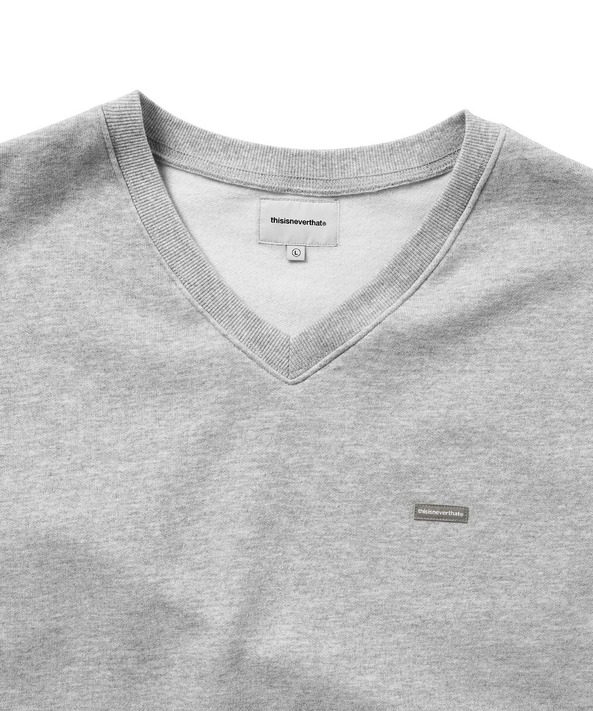 디스이즈네버댓(THISISNEVERTHAT) (FW24) T.N.T. Classic HDP V Neck Vest Heather Grey