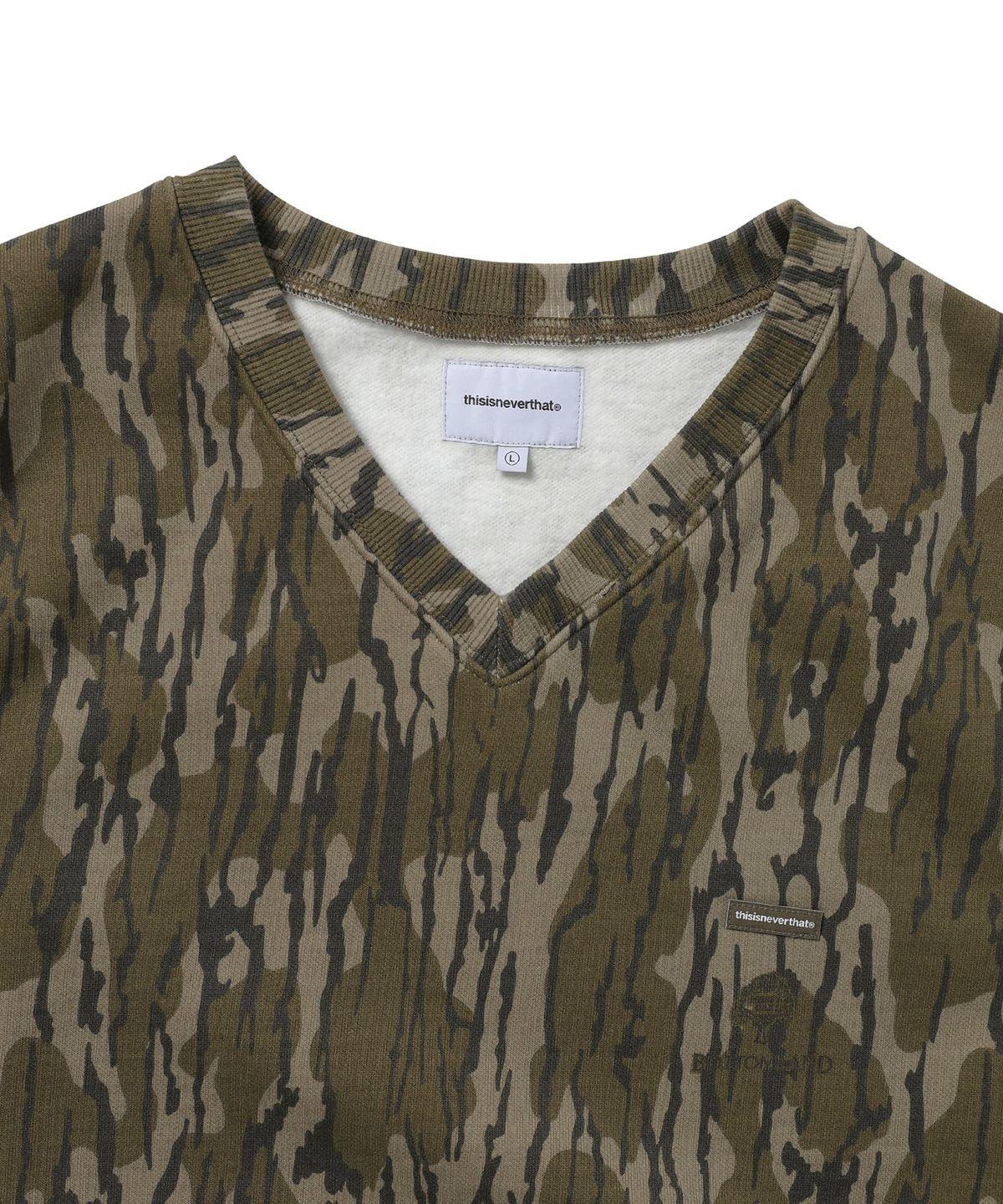 디스이즈네버댓(THISISNEVERTHAT) T.N.T. Classic HDP V Neck Vest Camo