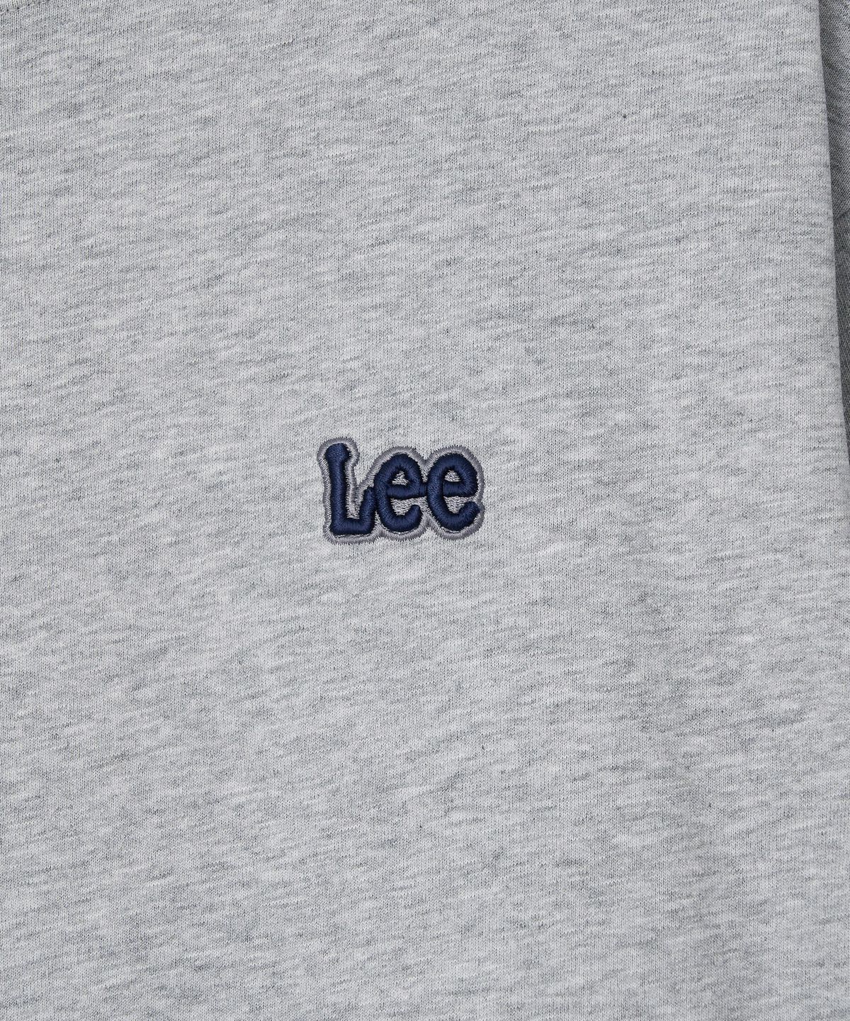 리(LEE) 스몰 트위치 로고 긴팔 티셔츠 그레이