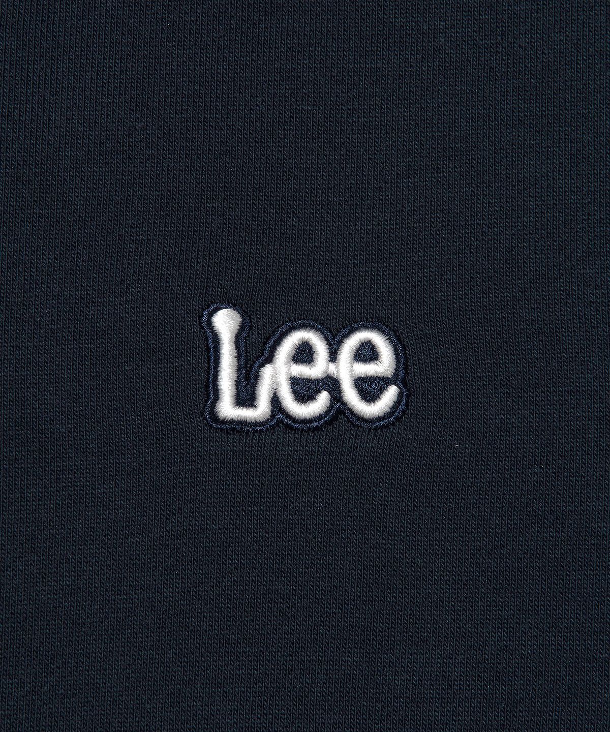 리(LEE) 스몰 트위치 로고 후드 집업 네이비