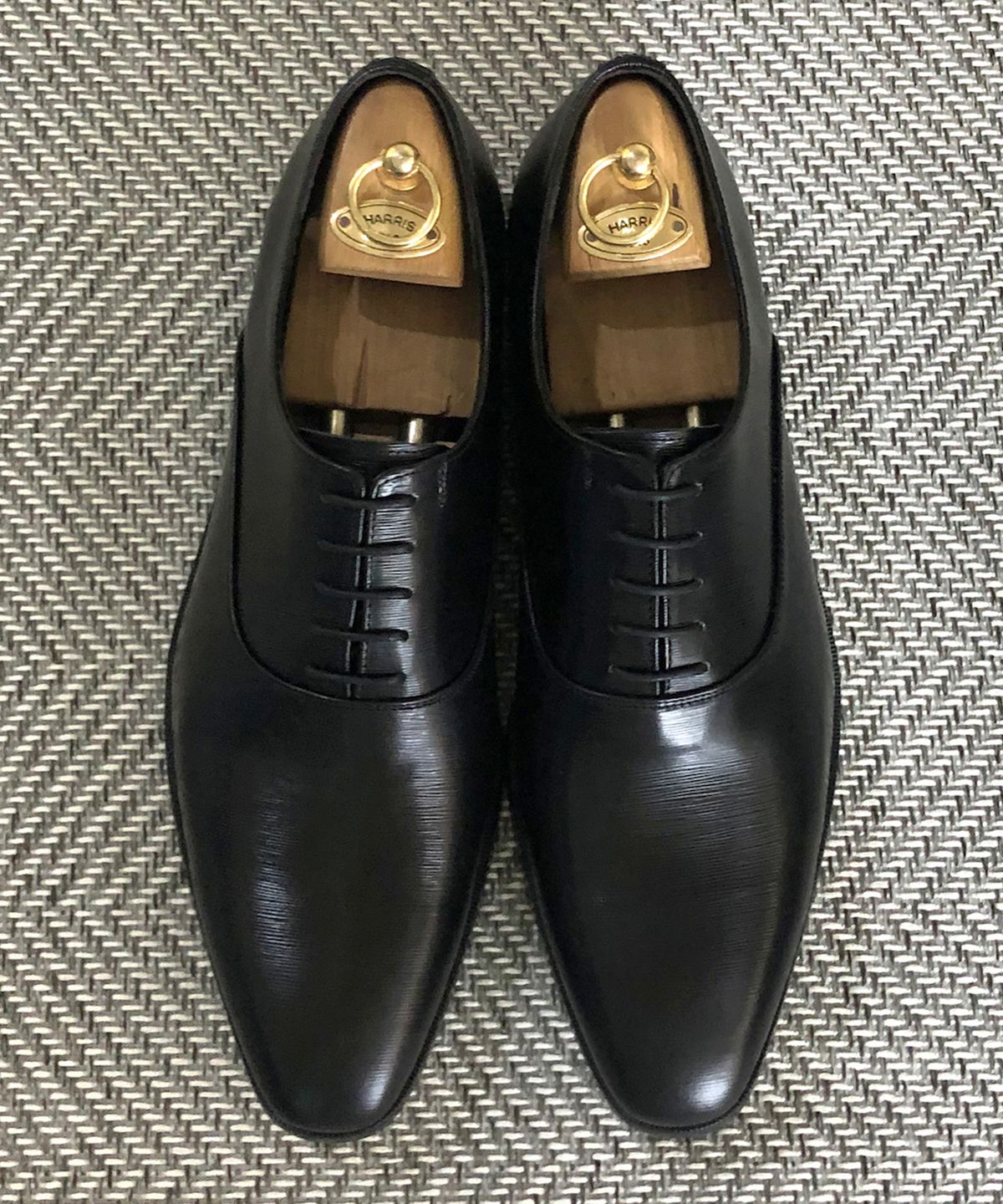 조앤슈(JOENSHOE) 행콕 클린 빗살 옥스퍼드 블랙
