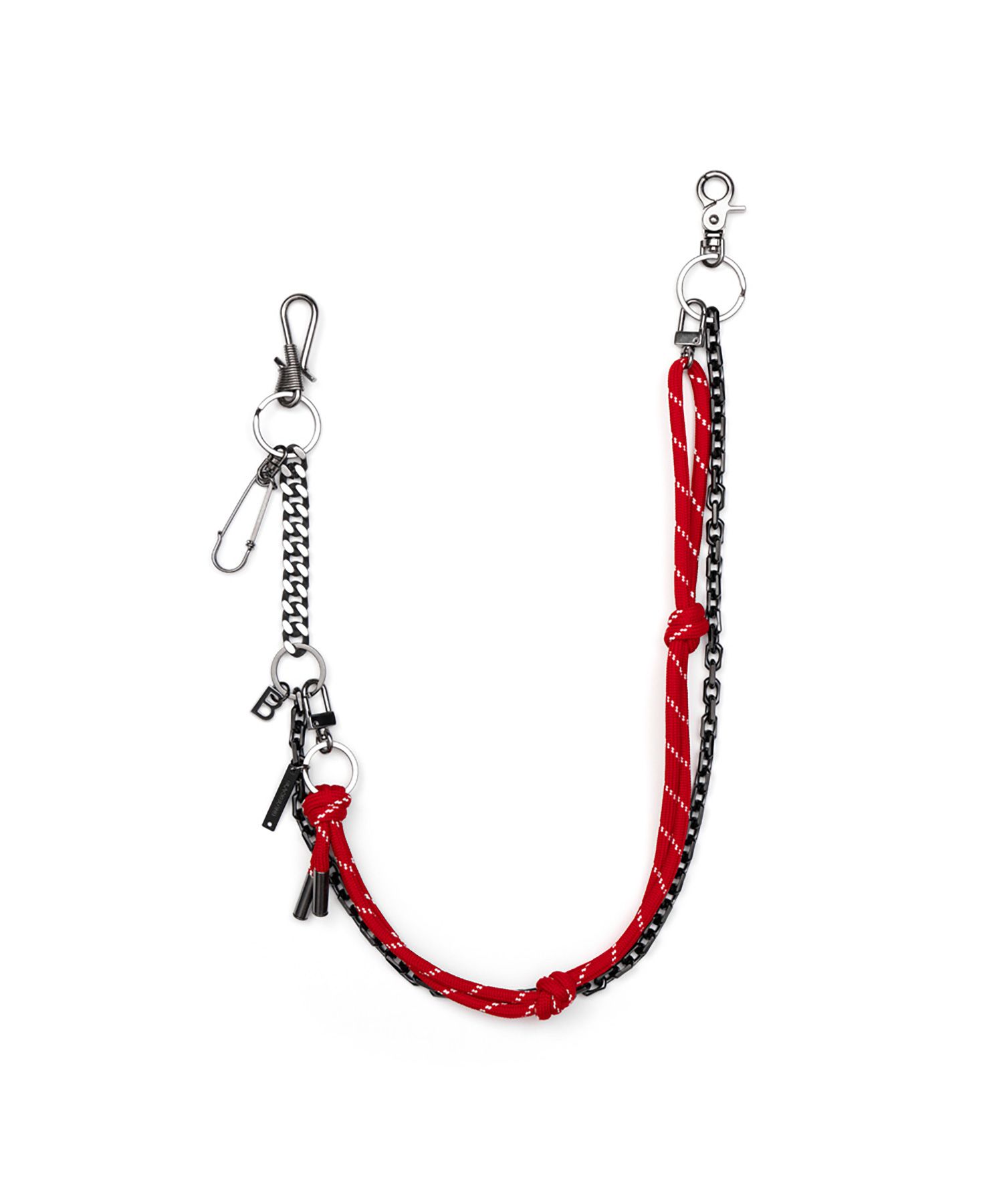 MUSINSA | BLACKBLOND BIBBIDI 2-Line Detachable Rope Pants