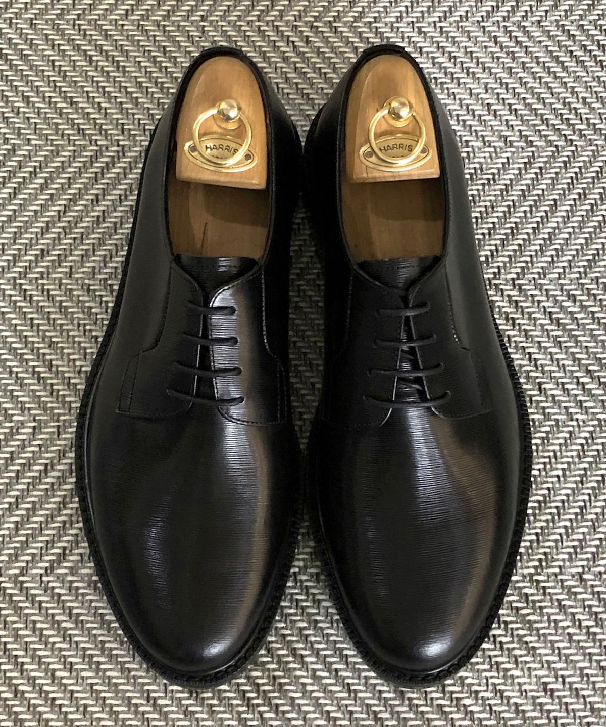 조앤슈(JOENSHOE) 자렛 비즈니스 더비슈즈 빗살블랙