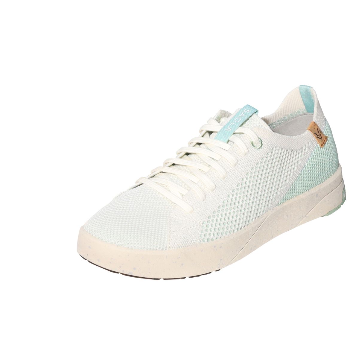 사올라(SAOLA) Cannon Knit 2.0 W White-Cameo Green