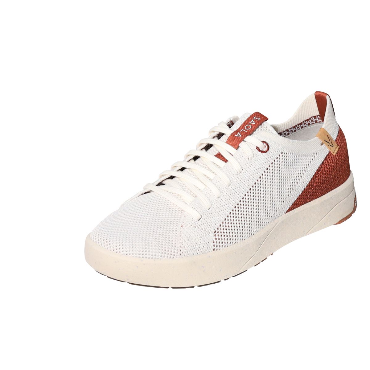 사올라(SAOLA) Cannon Knit 2.0 W White-Burgundy