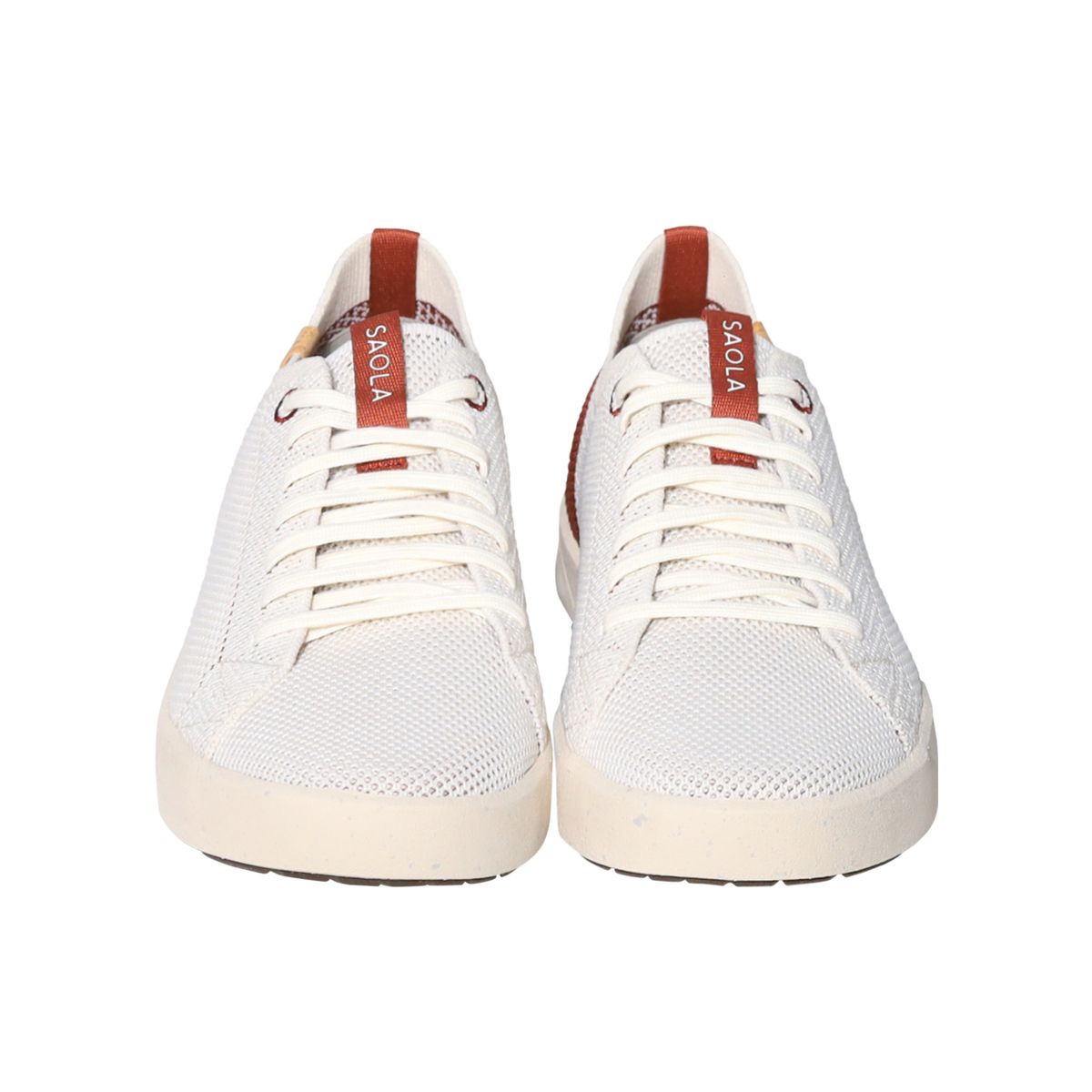 사올라(SAOLA) Cannon Knit 2.0 W White-Burgundy