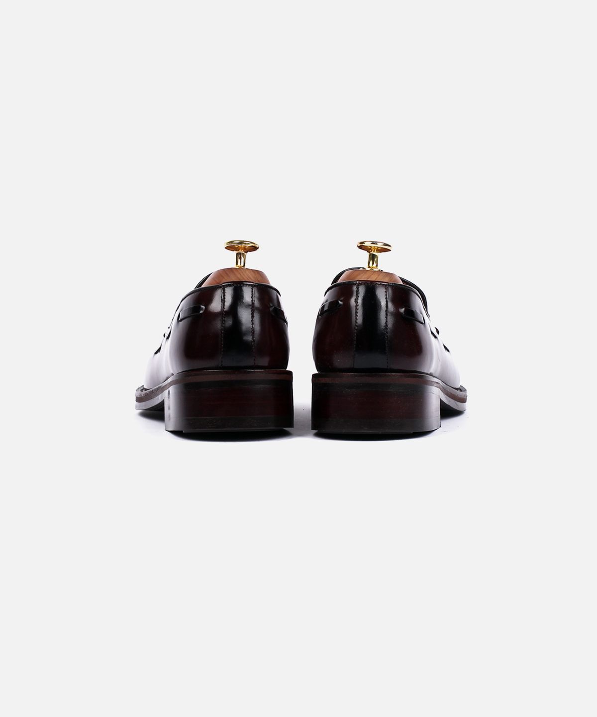 커스텀무드(CUSTOMMOOD) 크림슨 소가죽 테슬로퍼(wine black)