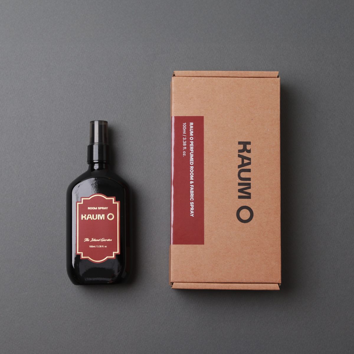 라움오(RAUM O) 디 아일랜드 가든 퍼퓸드 룸 & 패브릭 스프레이 100ml + 하드케이스 (드레스 퍼퓸, 실내 방향제, 멀티퍼퓸)