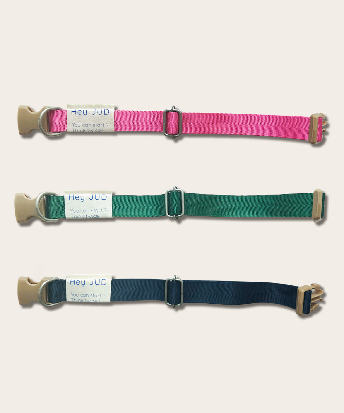 헤이쥬드(HEYJUD) JUD Collar  쥬드 목줄 (Sera Magenta)