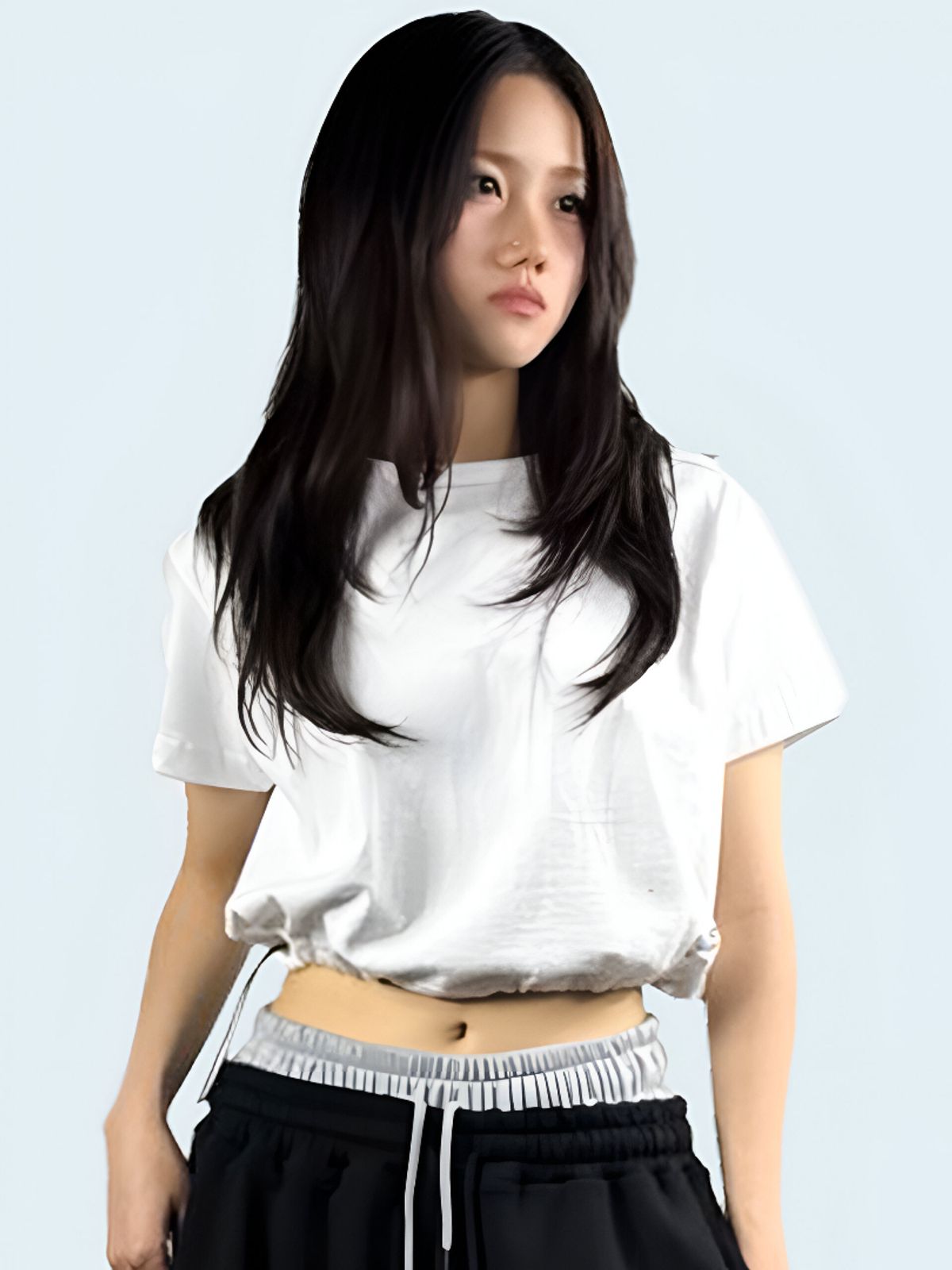 디그노루시르(DIGNOLUCIR) 스토퍼 크롭 티셔츠