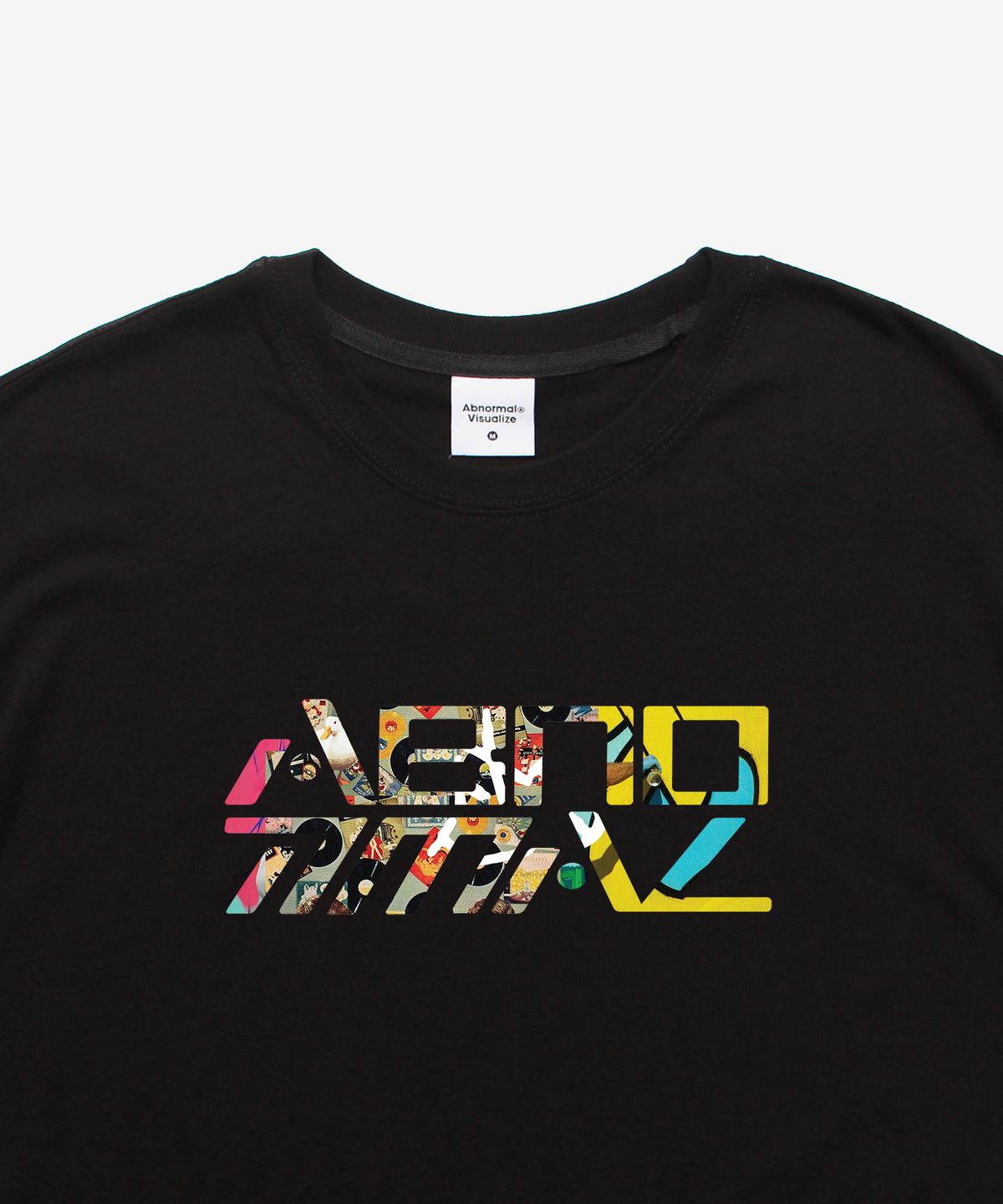 앱놀머씽(ABNORMALTHING) RS 콜라쥬 티셔츠 블랙 (RS COLLAGE T-SHIRT BLACK)