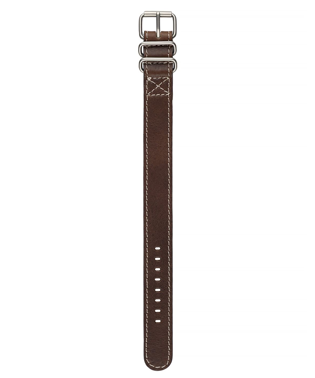 베르투치(BERTUCCI) 호윈 가죽 나토밴드 22mm 너트 브라운 (더블 룹)
