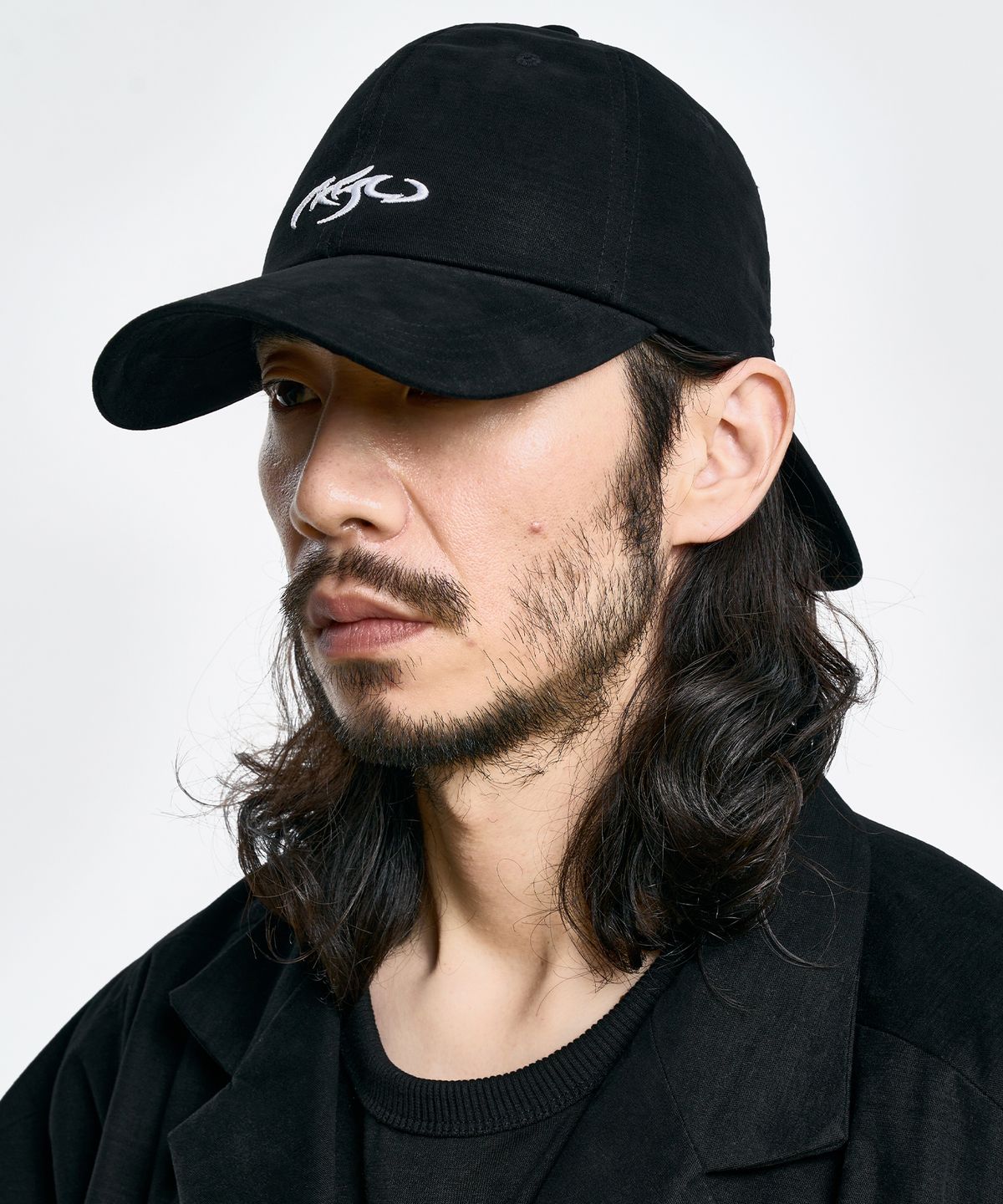 아조바이아조(AJOBYAJO) Double-Brim Cap [BLACK]
