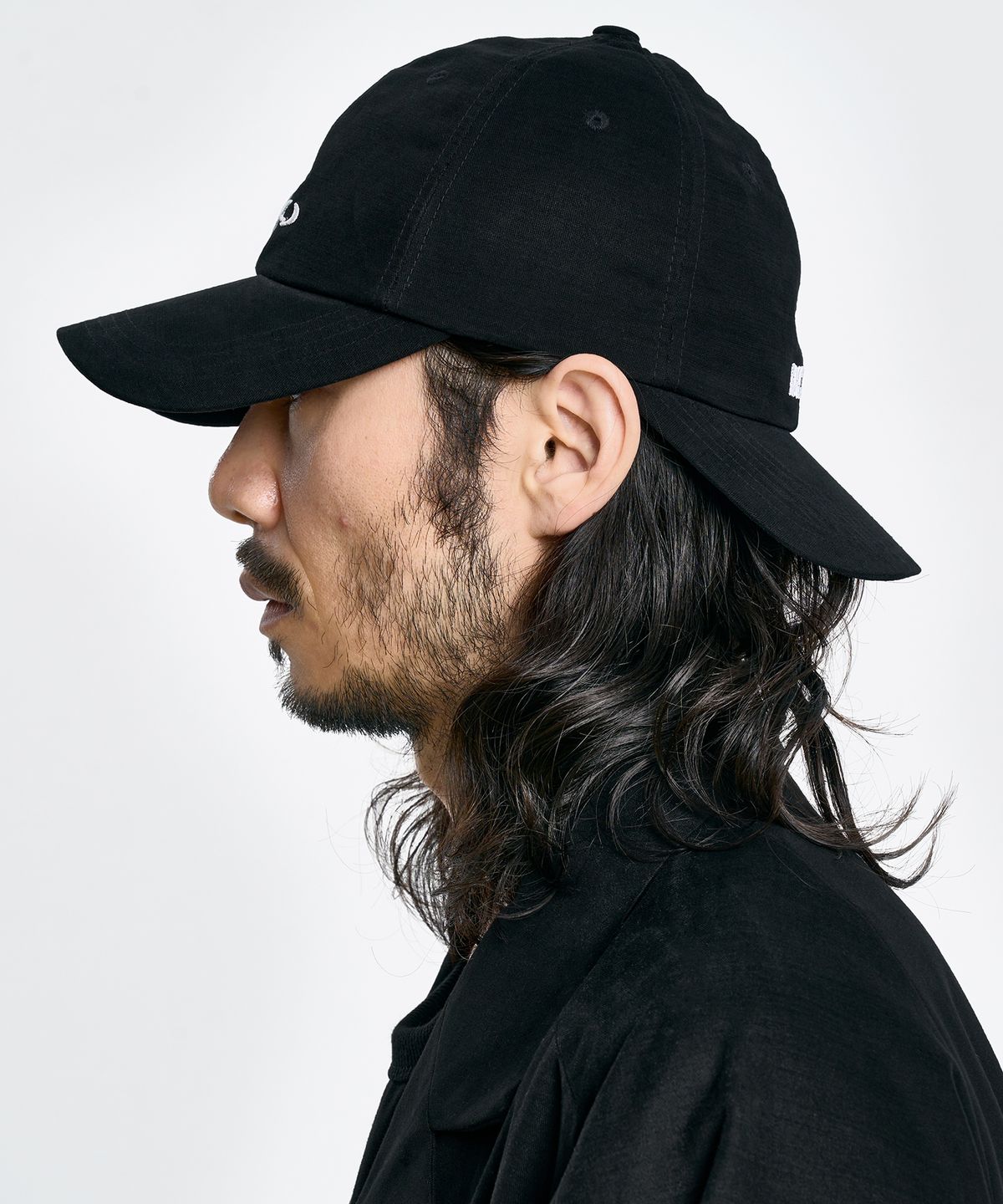 아조바이아조(AJOBYAJO) Double-Brim Cap [BLACK]